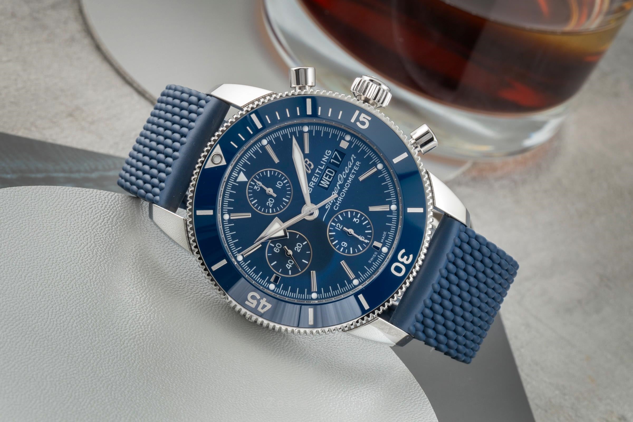 Breitling Superocean cronógrafo acero automático reloj para caballeros A13313161C1S1  [2603207]