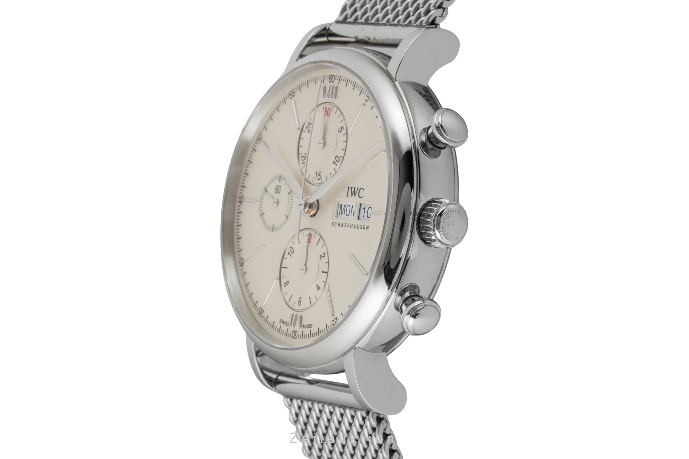 IWC Portofino chronograph steel automatic men's watch IW391009  [2603209]