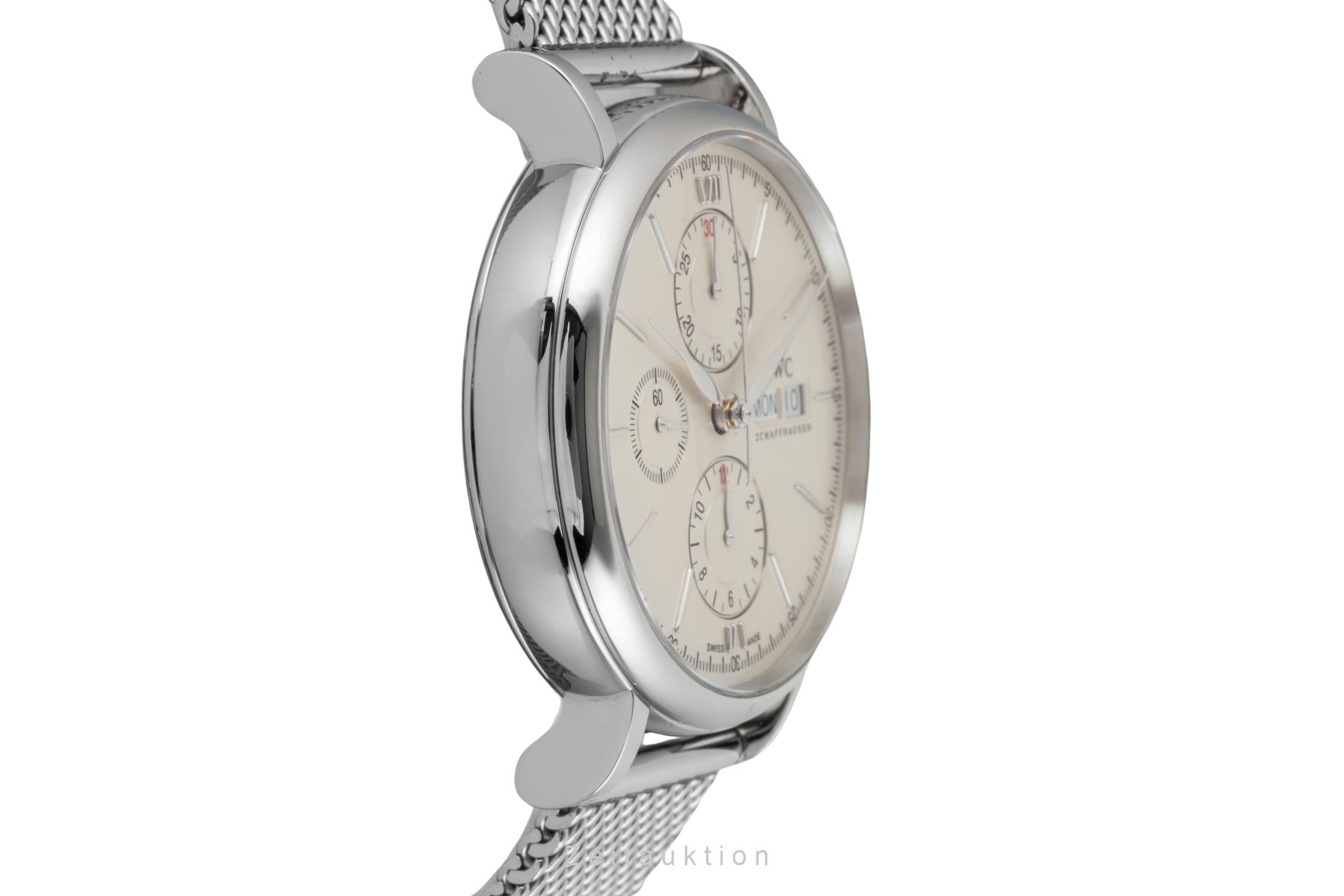 IWC Portofino chronograph steel automatic men's watch IW391009  [2603209]