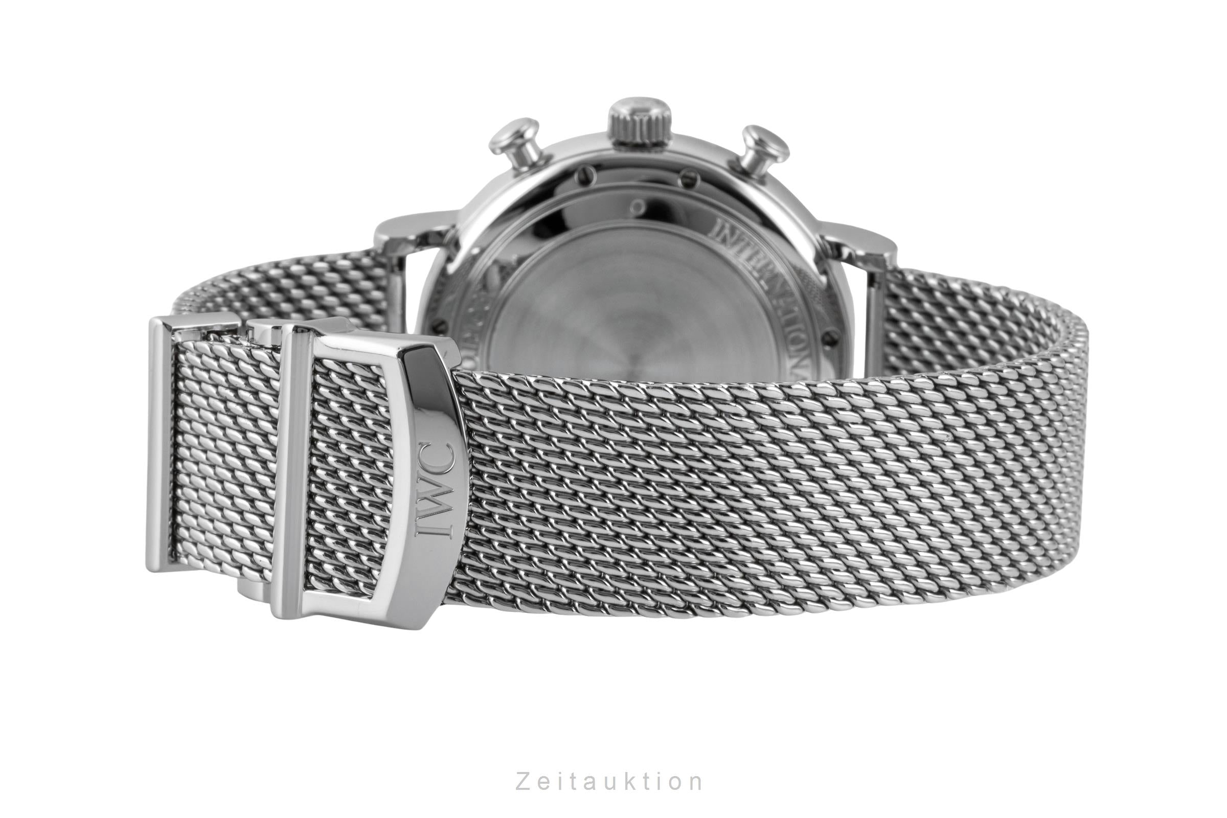 IWC Portofino chronograph steel automatic men's watch IW391009  [2603209]