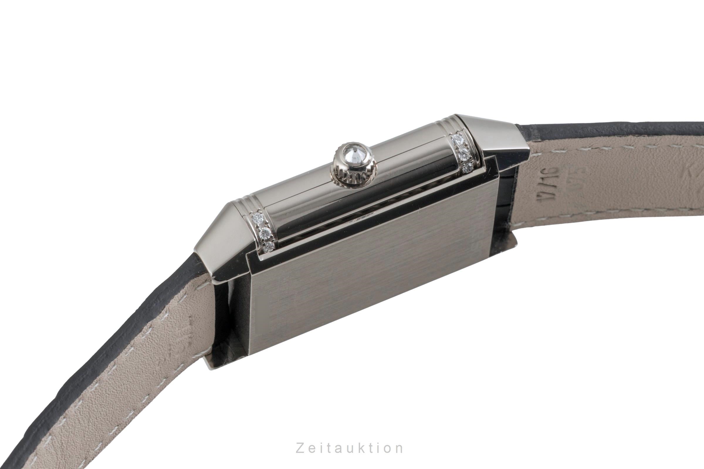 Jaeger LeCoultre Reverso 18 ct white gold manual winding women's watch Q2563470, 256.3.75  [2603210]
