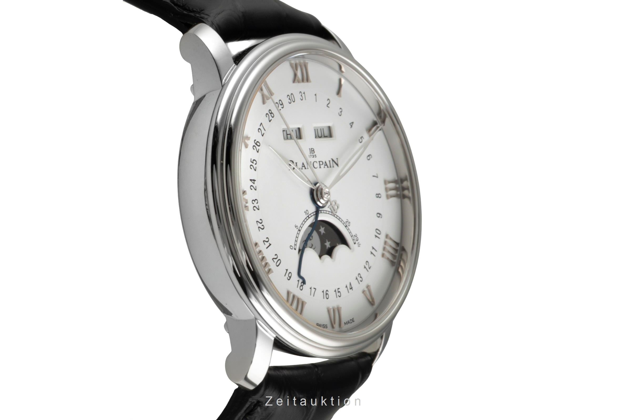 Blancpain Villeret steel automatic men's watch 6654-1127-55B  [2603211]