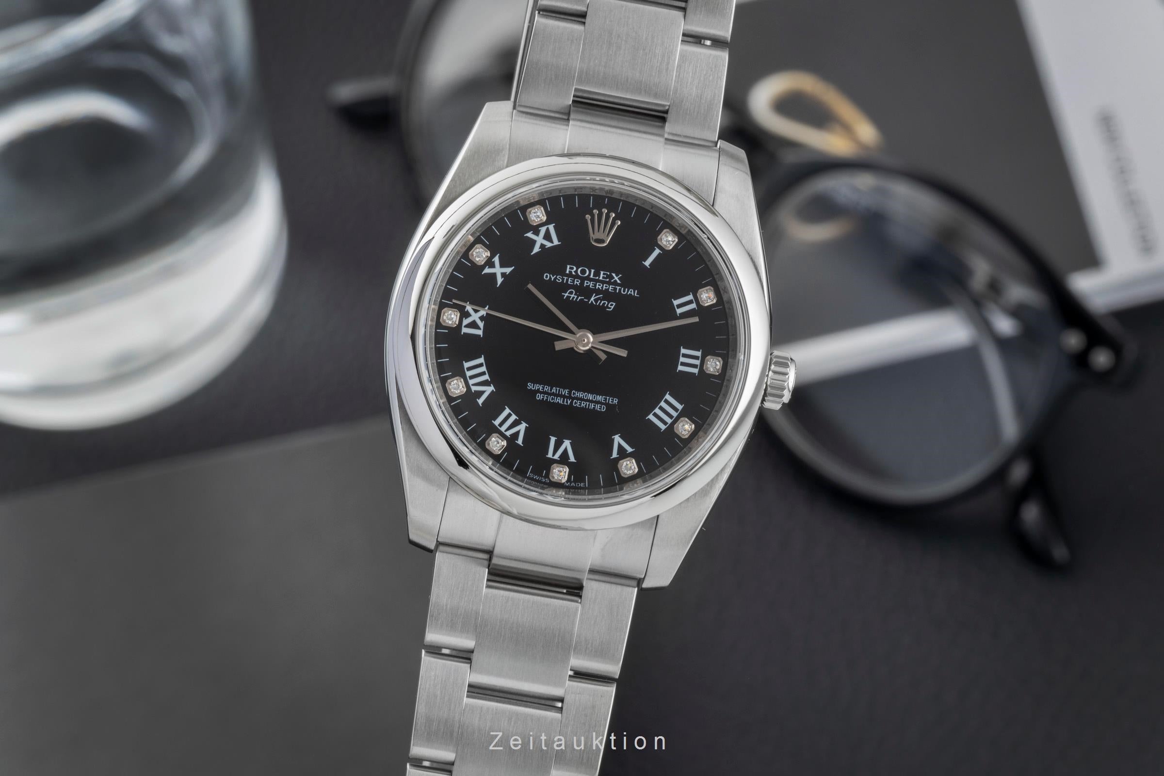 Rolex Air King steel automatic unisex 114200  [2603214]