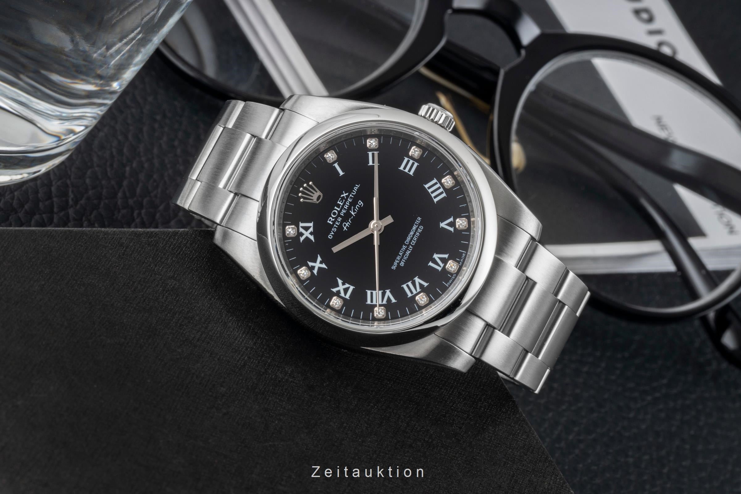 Rolex Air King steel automatic unisex 114200  [2603214]