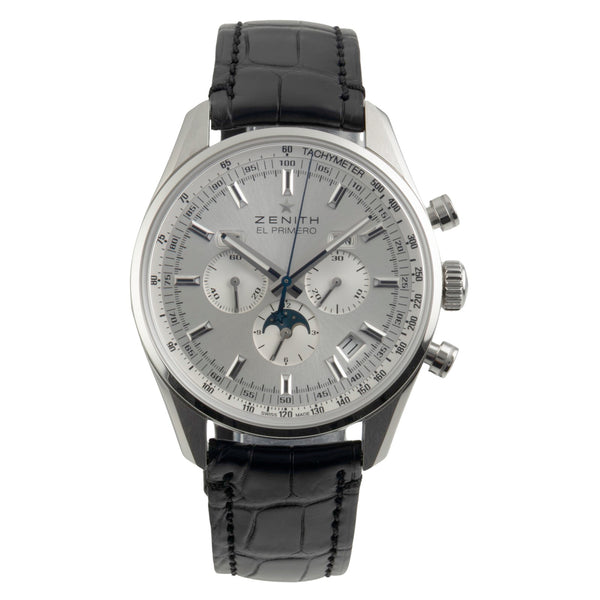 Zenith El Primero cronógrafo acero automático reloj para caballeros 03.2091.410/01.C494  [2603217]