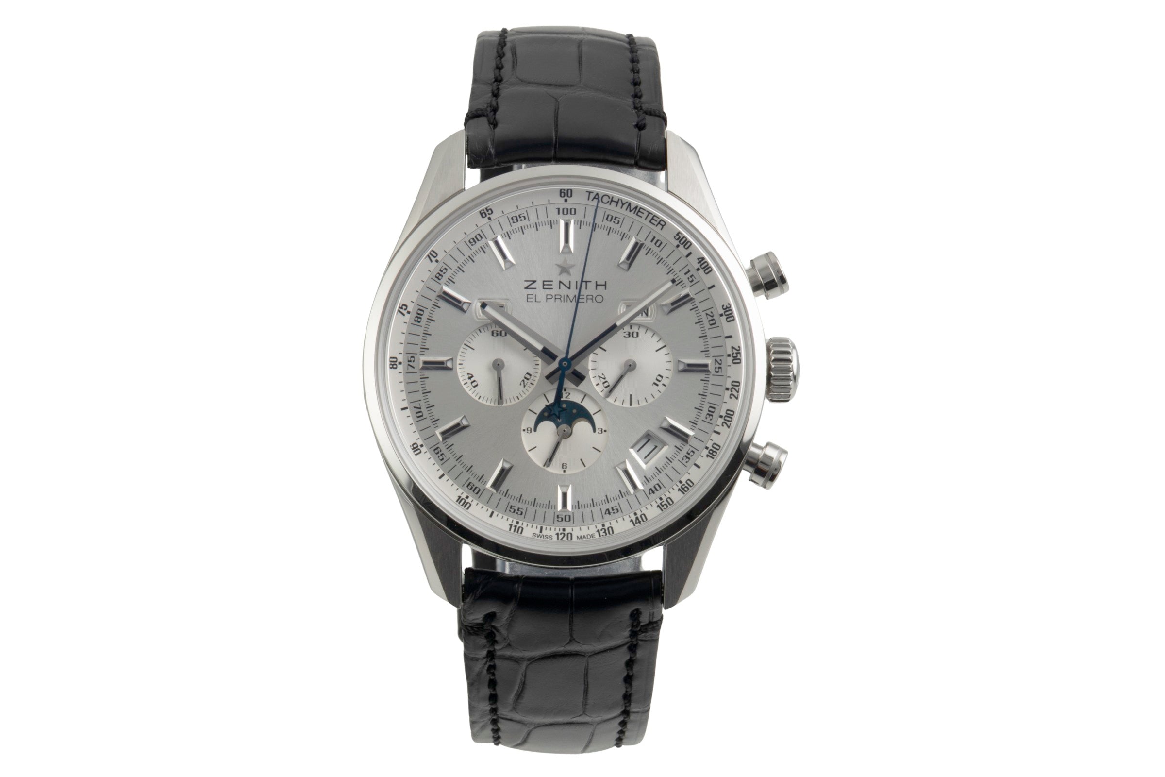 Zenith El Primero chronograph steel automatic men's watch 03.2091.410/01.C494  [2603217]