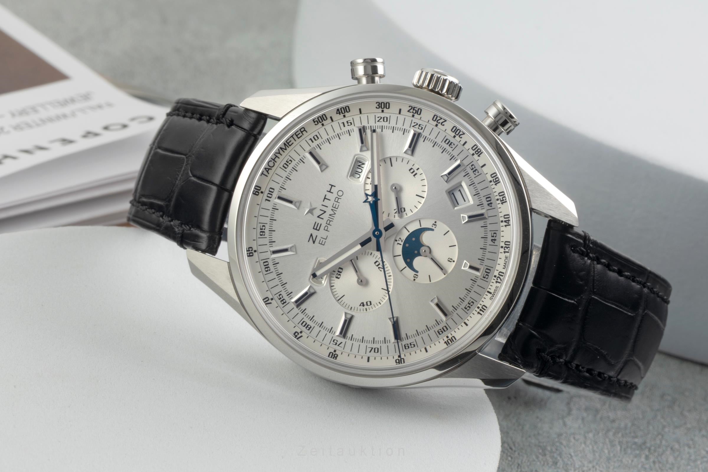 Zenith El Primero cronógrafo acero automático reloj para caballeros 03.2091.410/01.C494  [2603217]