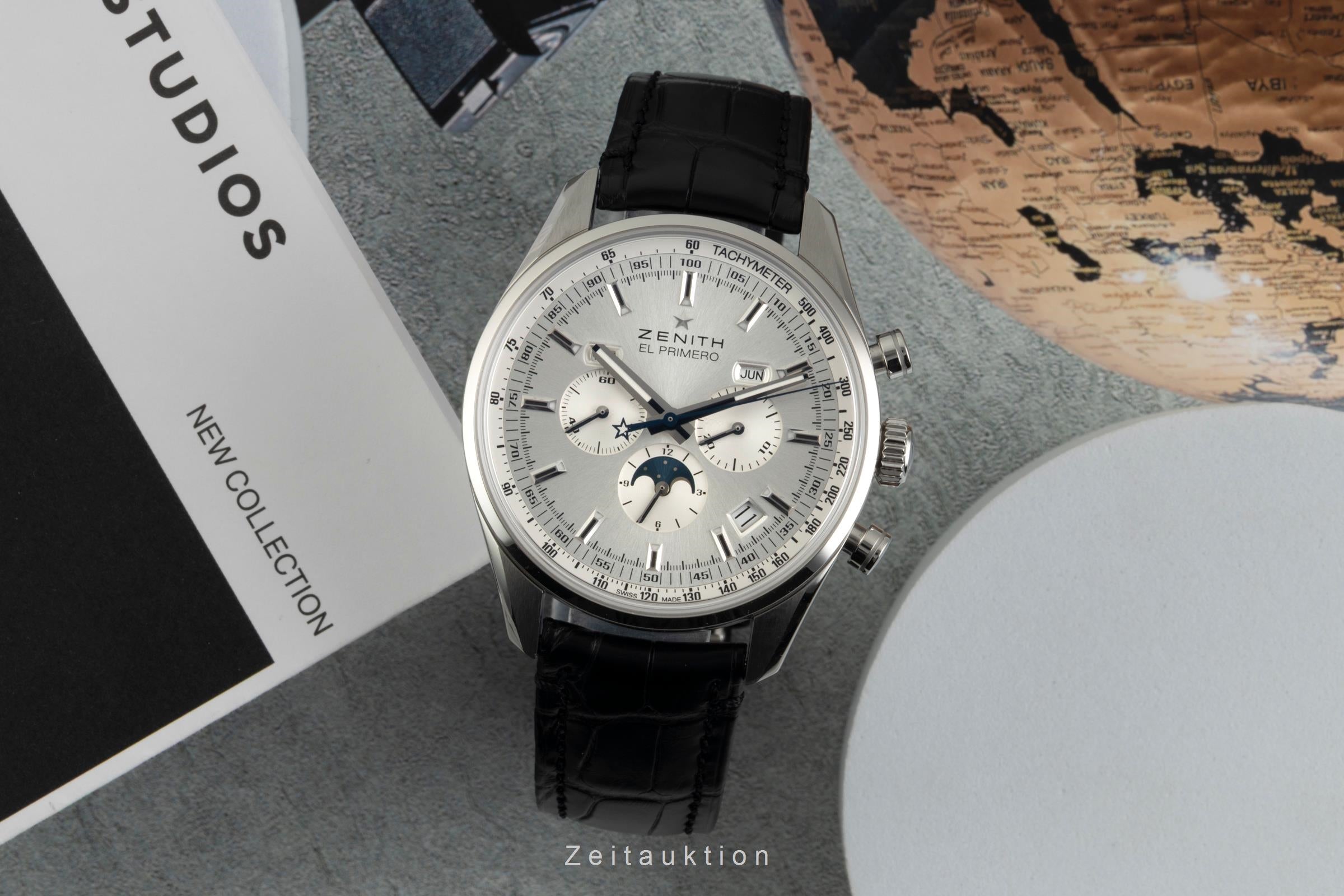 Zenith El Primero cronógrafo acero automático reloj para caballeros 03.2091.410/01.C494  [2603217]