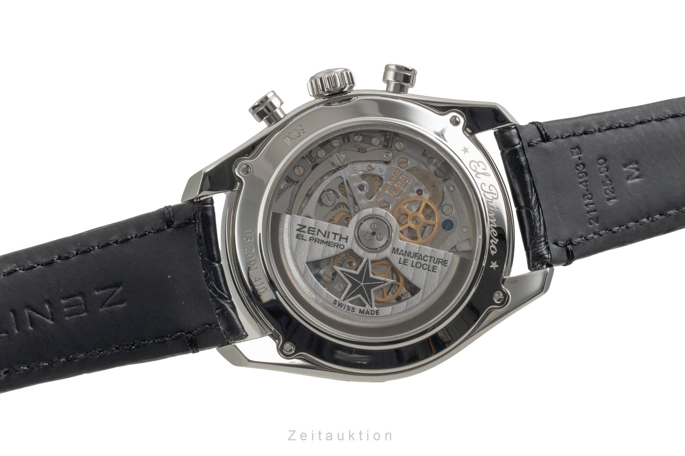 Zenith El Primero cronógrafo acero automático reloj para caballeros 03.2091.410/01.C494  [2603217]