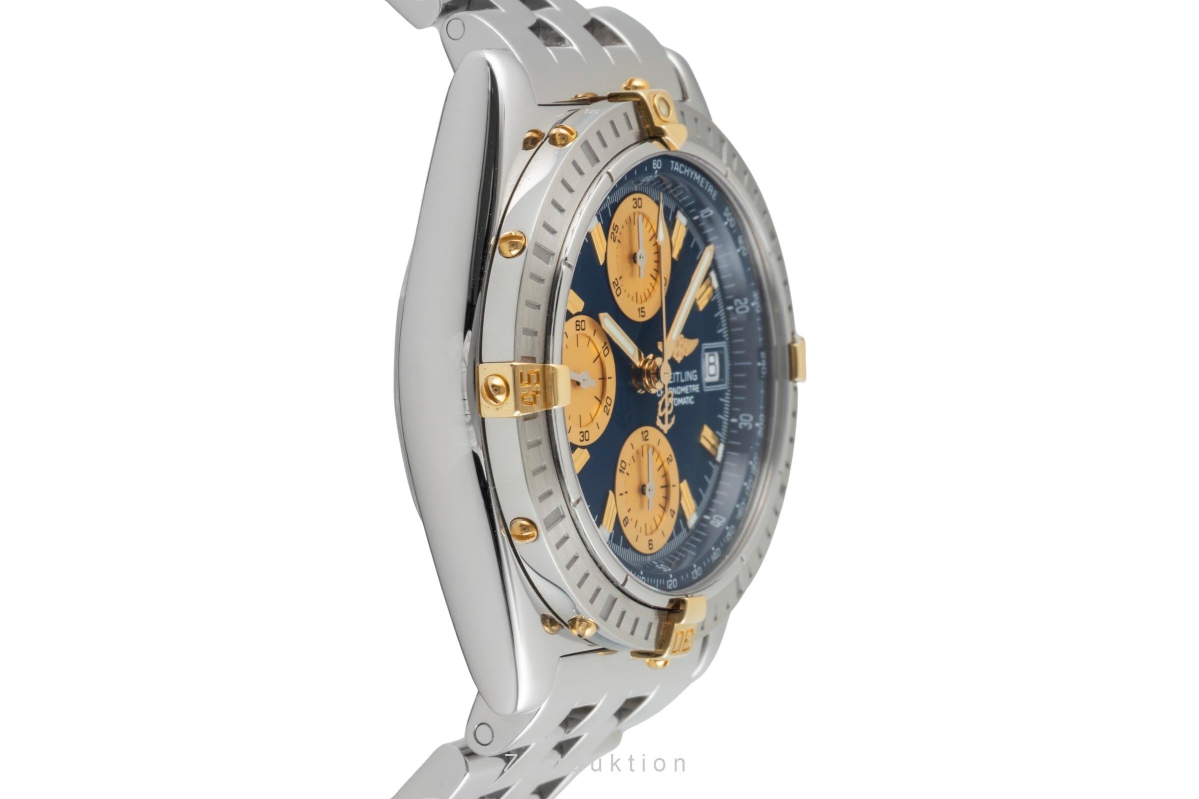 Breitling Chronomat chronograph steel / gold automatic men's watch B13352  [2603218]