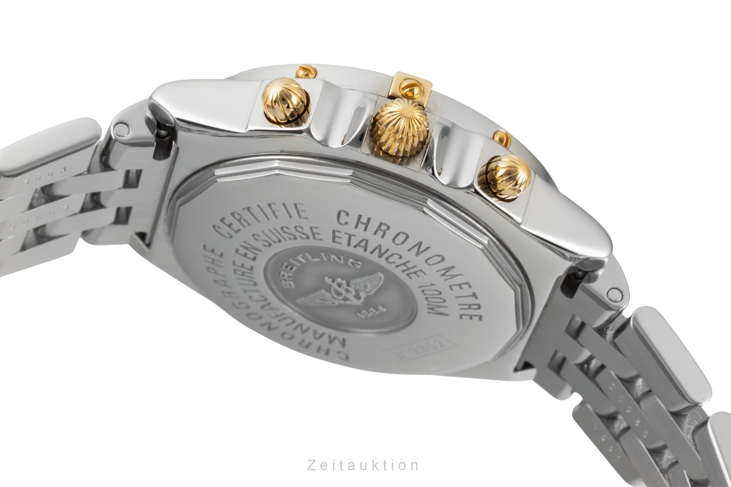 Breitling Chronomat chronograph steel / gold automatic men's watch B13352  [2603218]