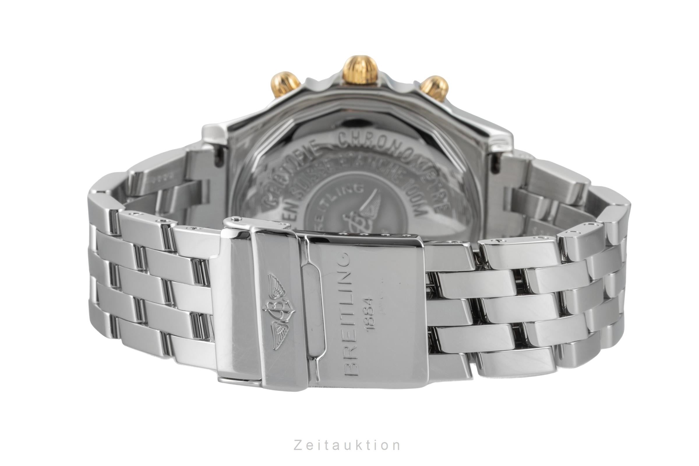Breitling Chronomat chronograph steel / gold automatic men's watch B13352  [2603218]