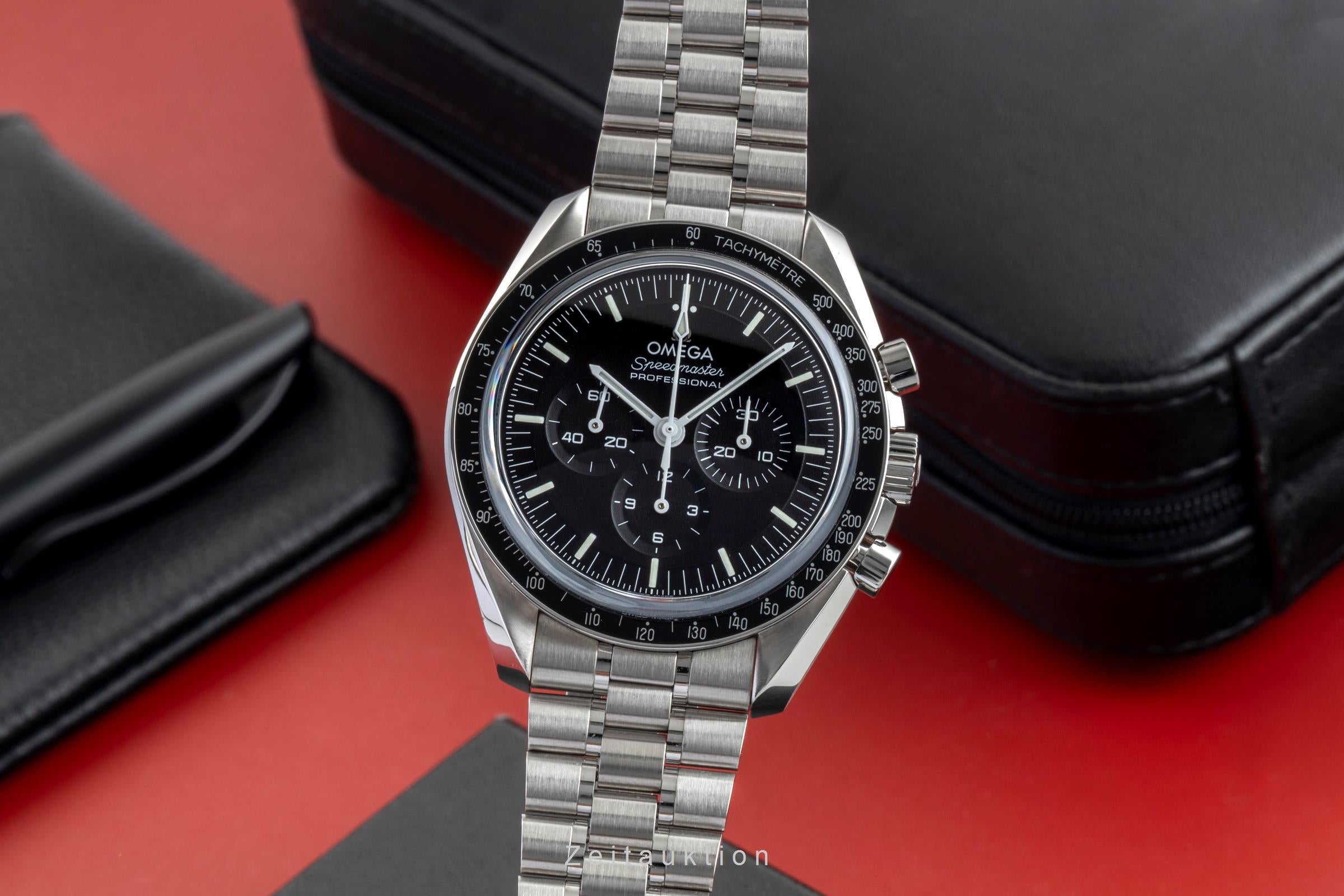 Omega Speedmaster Moonwatch chronographe acier à remontage manuel montre pour hommes 310.30.42.50.01.002 LP: 8700EUR  [2603219]