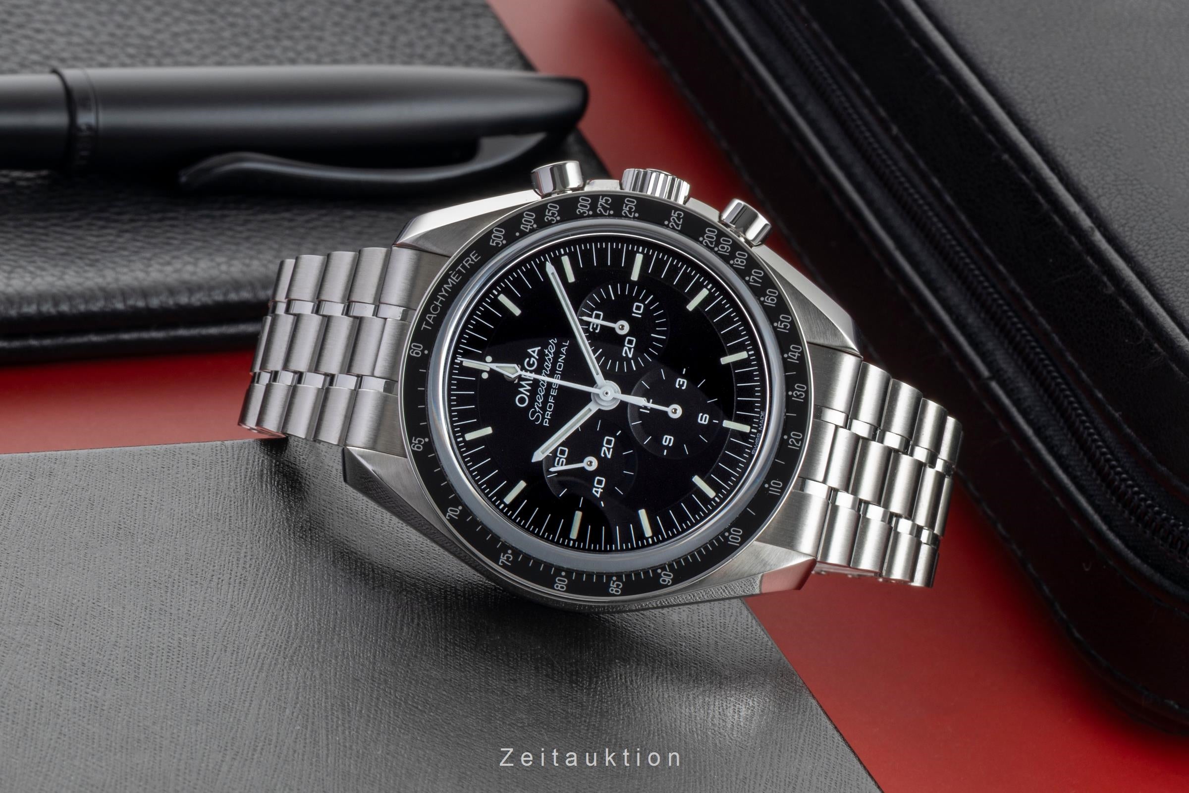 Omega Speedmaster Moonwatch chronographe acier à remontage manuel montre pour hommes 310.30.42.50.01.002 LP: 8700EUR  [2603219]