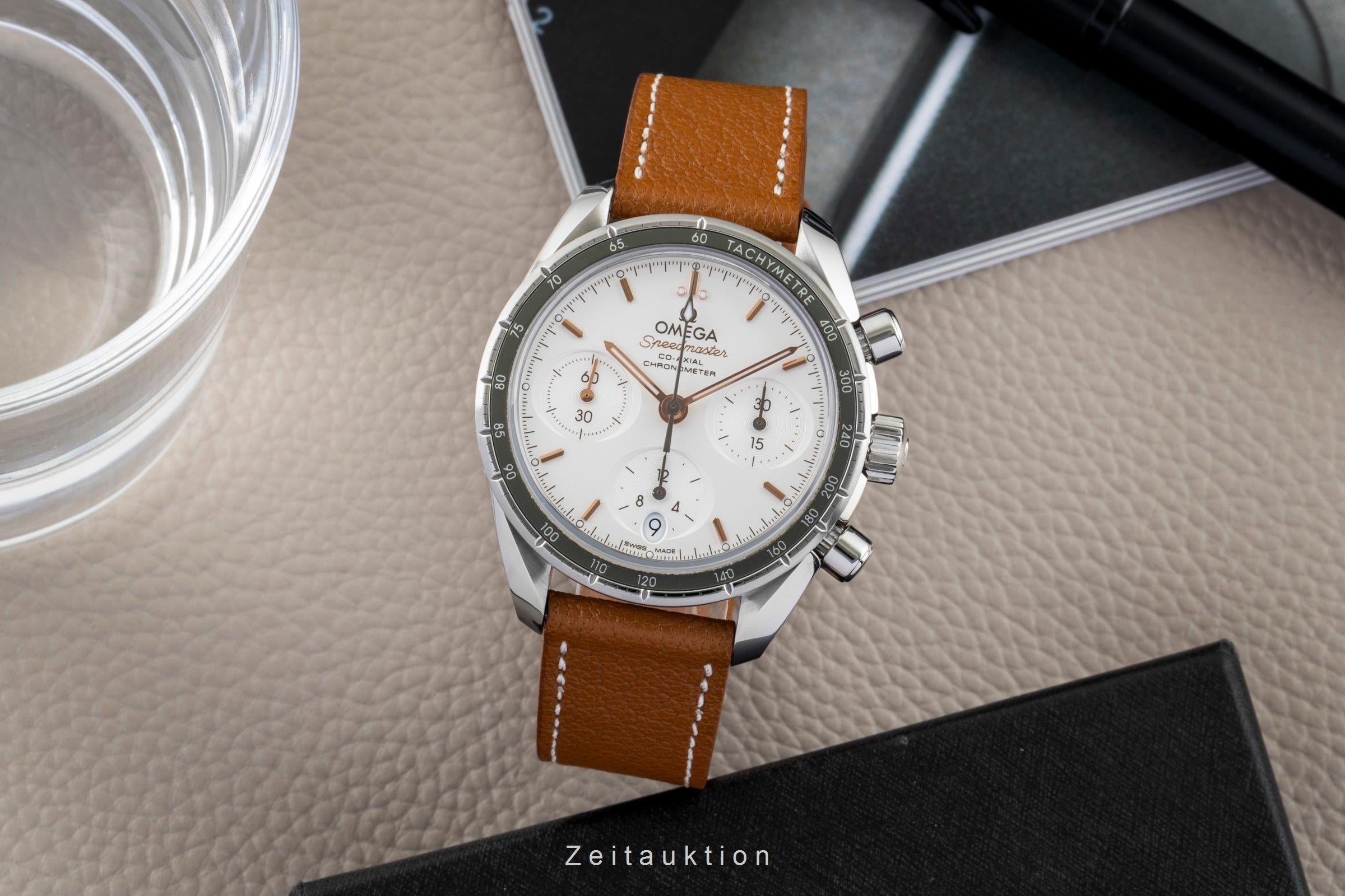 Omega Speedmaster 38 Chronograph Automatik Ref. 324.32.38.50.02.001 NP: 5700,- € [2603220]