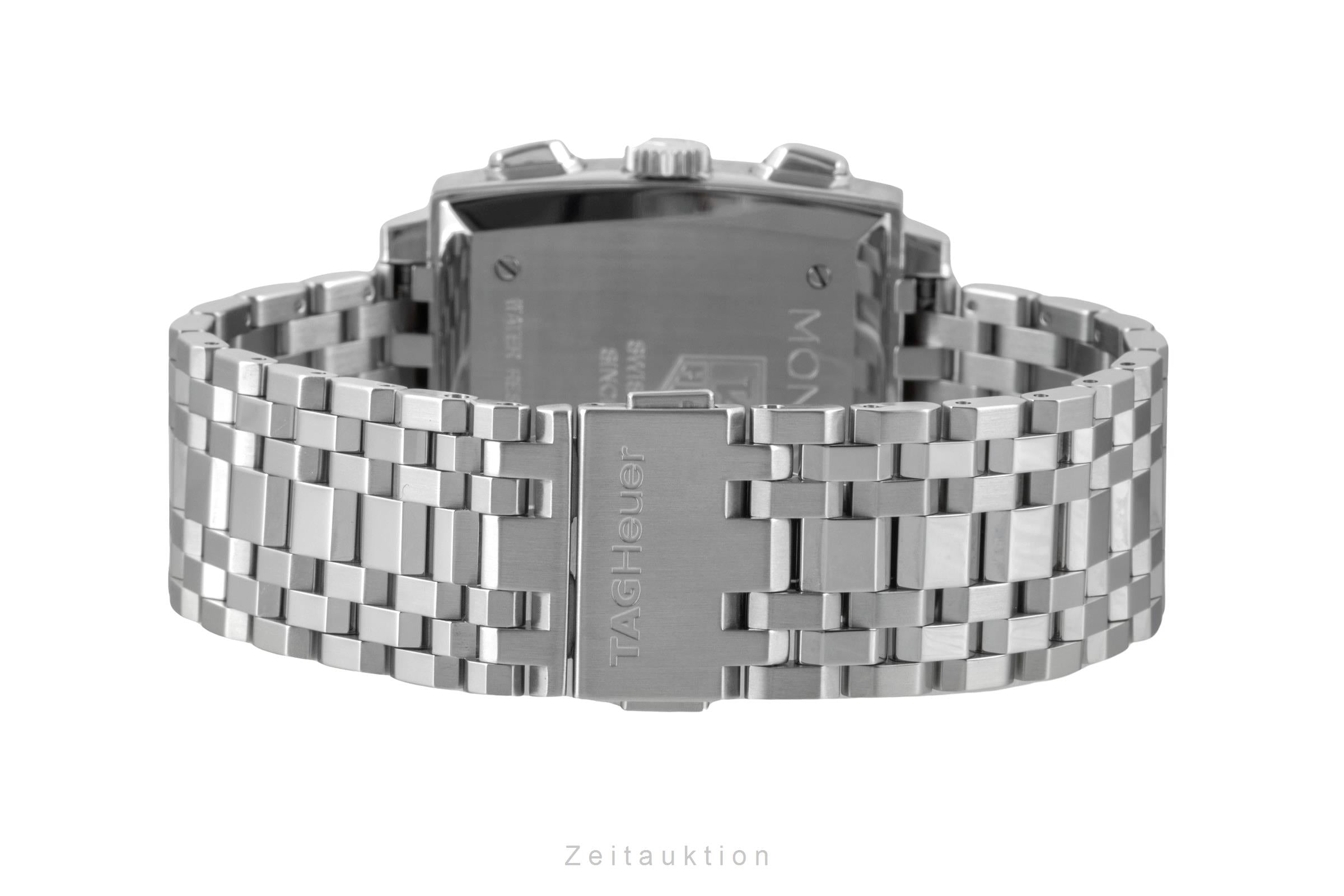 Tag Heuer Monaco chronograph steel automatic men's watch CW2113-0  [2603221]
