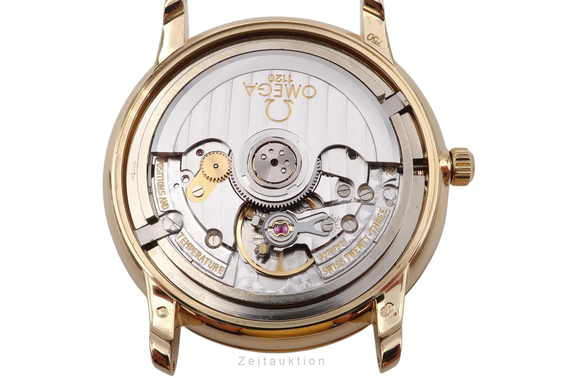 Omega De Ville 18 ct gold automatic Kal. 1120 Ref. 4612.30.02