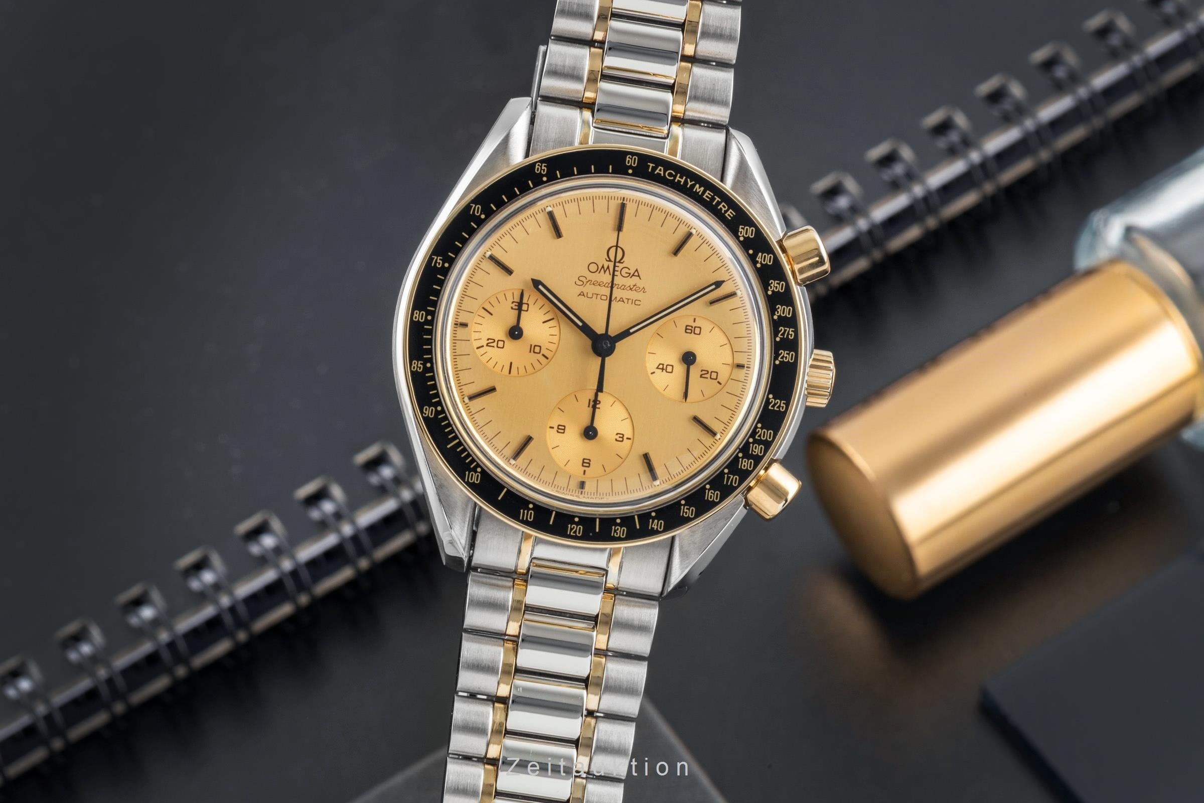 Omega Speedmaster chronographe acier / or  automatique montre pour hommes 3310.10  [2603224]