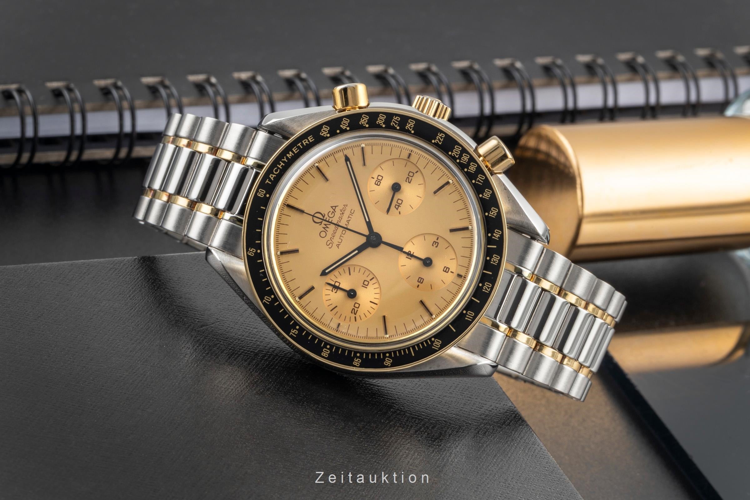 Omega Speedmaster chronographe acier / or  automatique montre pour hommes 3310.10  [2603224]