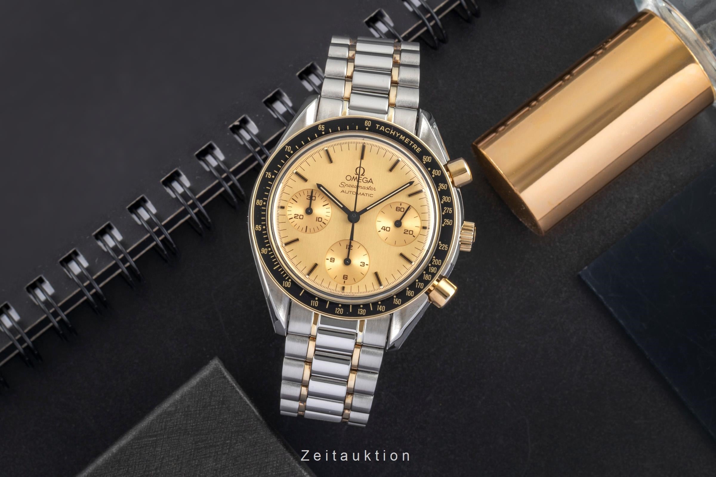 Omega Speedmaster chronographe acier / or  automatique montre pour hommes 3310.10  [2603224]