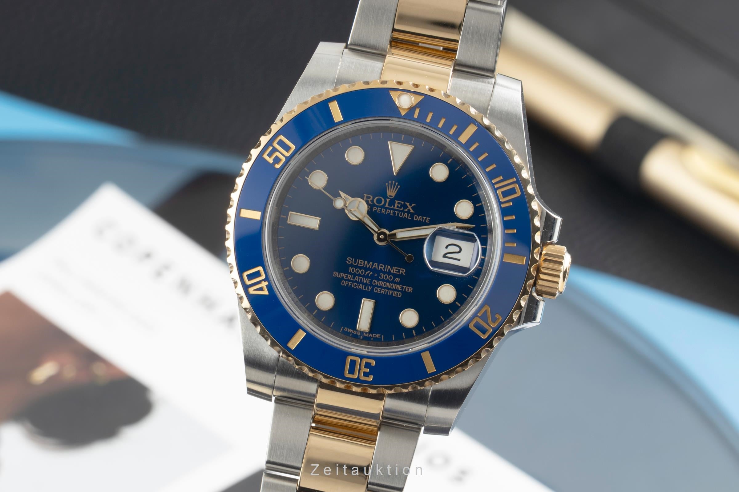 Rolex Submariner acciaio / oro automatismo orologio da uomo 116613LB  [2603226]