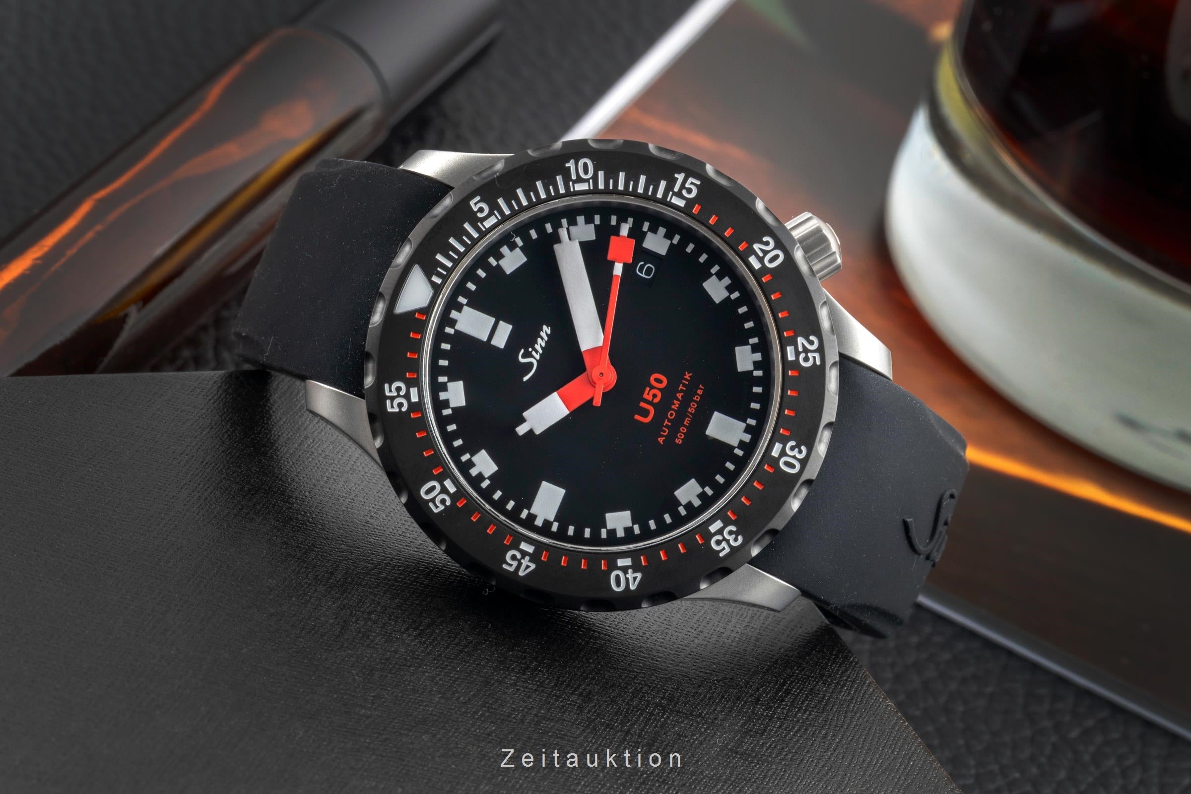 Sinn U50 SDR acier automatique montre pour hommes 1050.040 LP: 2650EUR  [2603228]