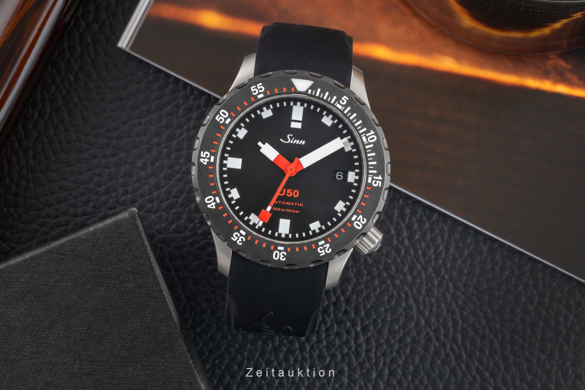 Sinn U50 SDR acier automatique montre pour hommes 1050.040 LP: 2650EUR  [2603228]
