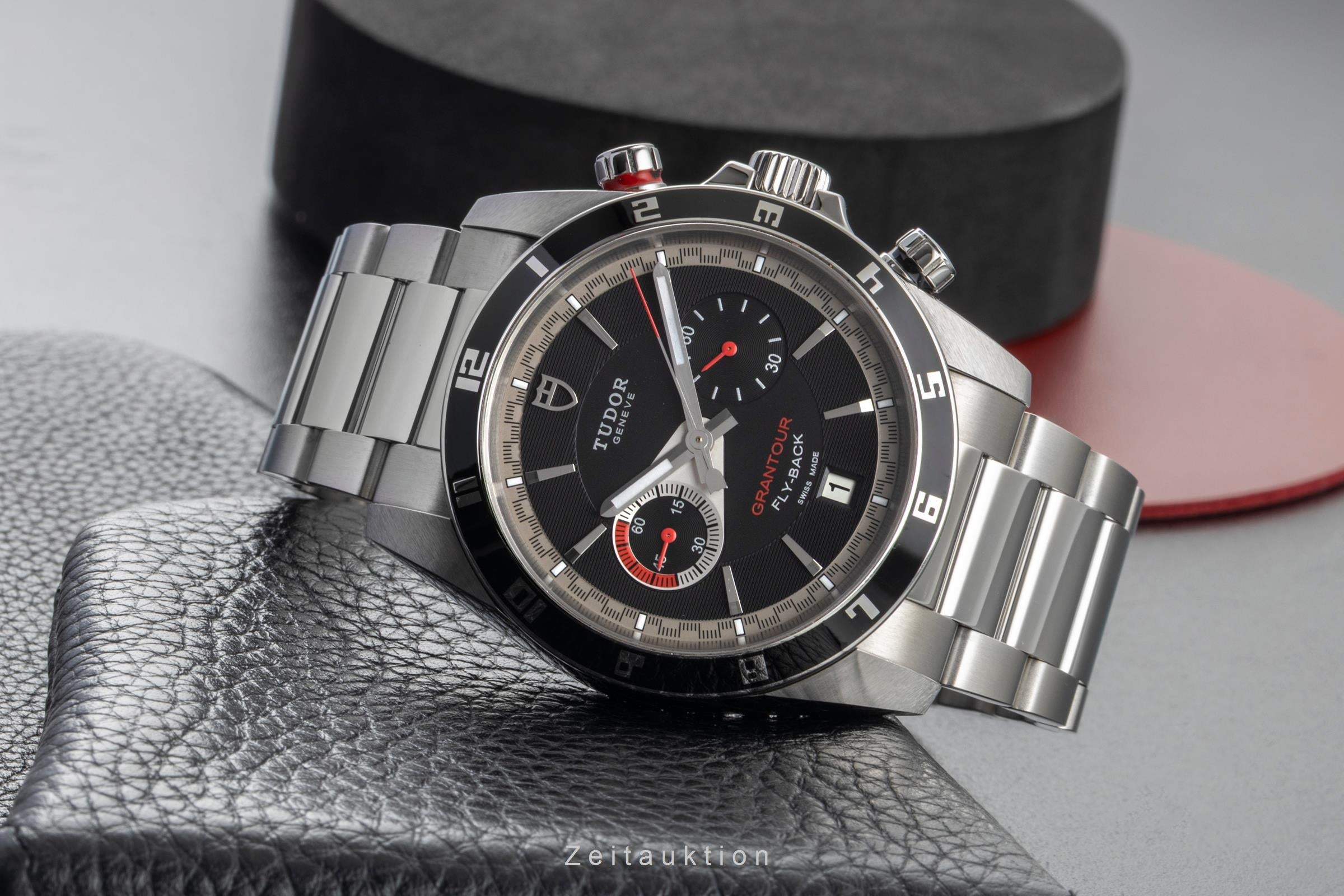 Tudor Grantour Chronograph Fly-Back Stahl Automatik Ref. 20550N B&P 2023 [2603229]