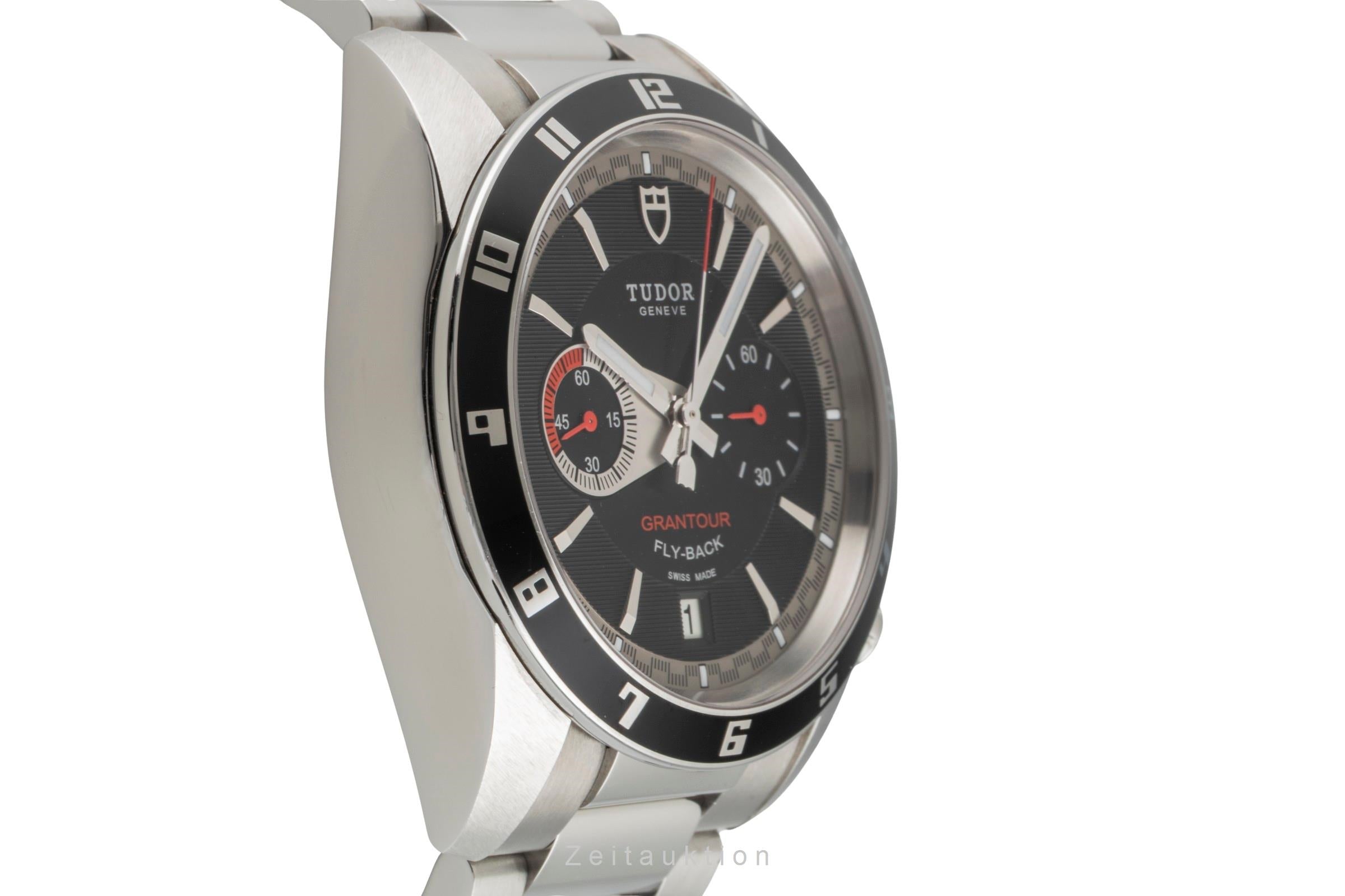 Tudor Grantour Chronograph Fly-Back Stahl Automatik Ref. 20550N B&P 2023 [2603229]