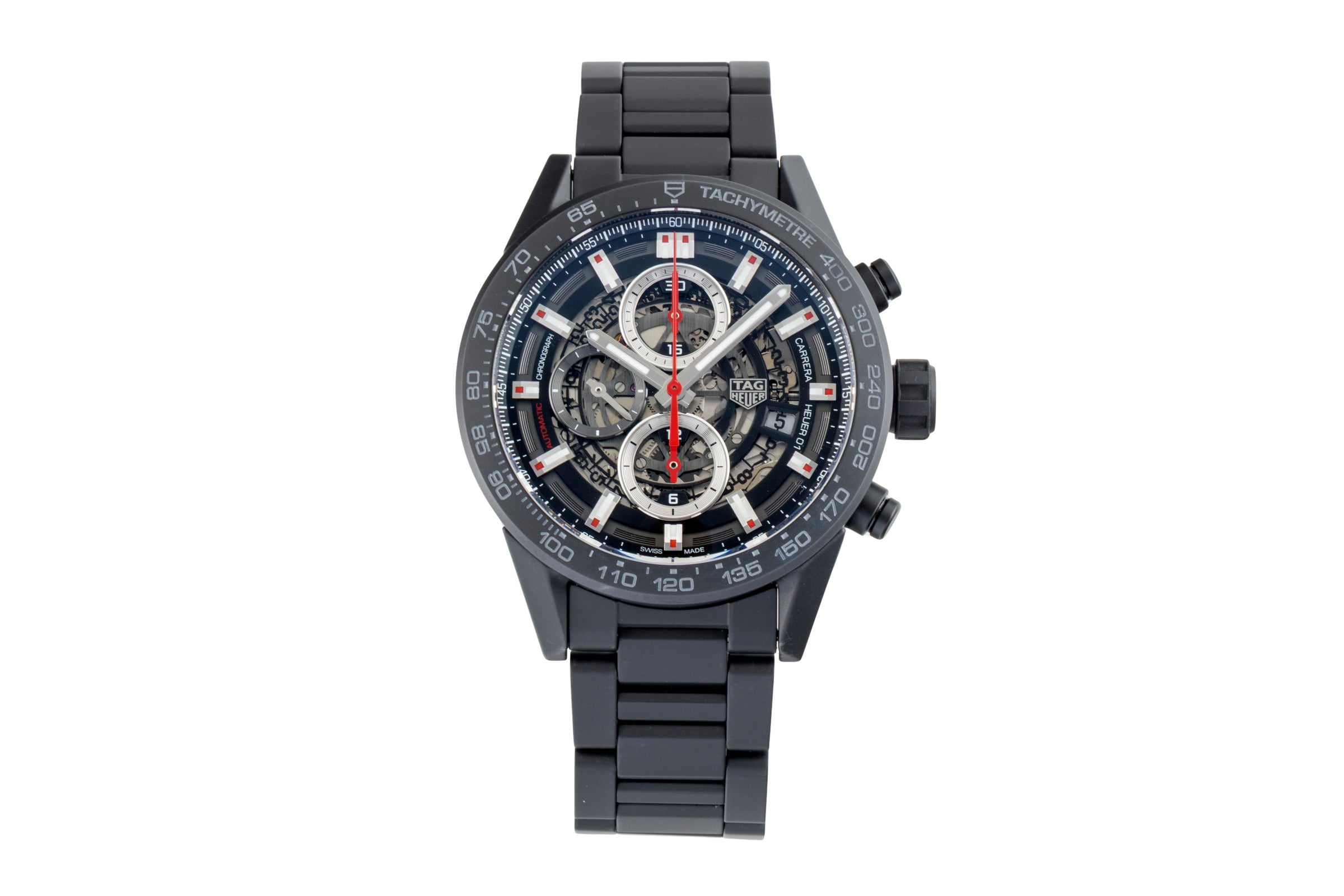 Tag Heuer Carrera chronograph ceramic automatic men's watch CAR2090.BH0729 LP: 7150EUR  [2603230]