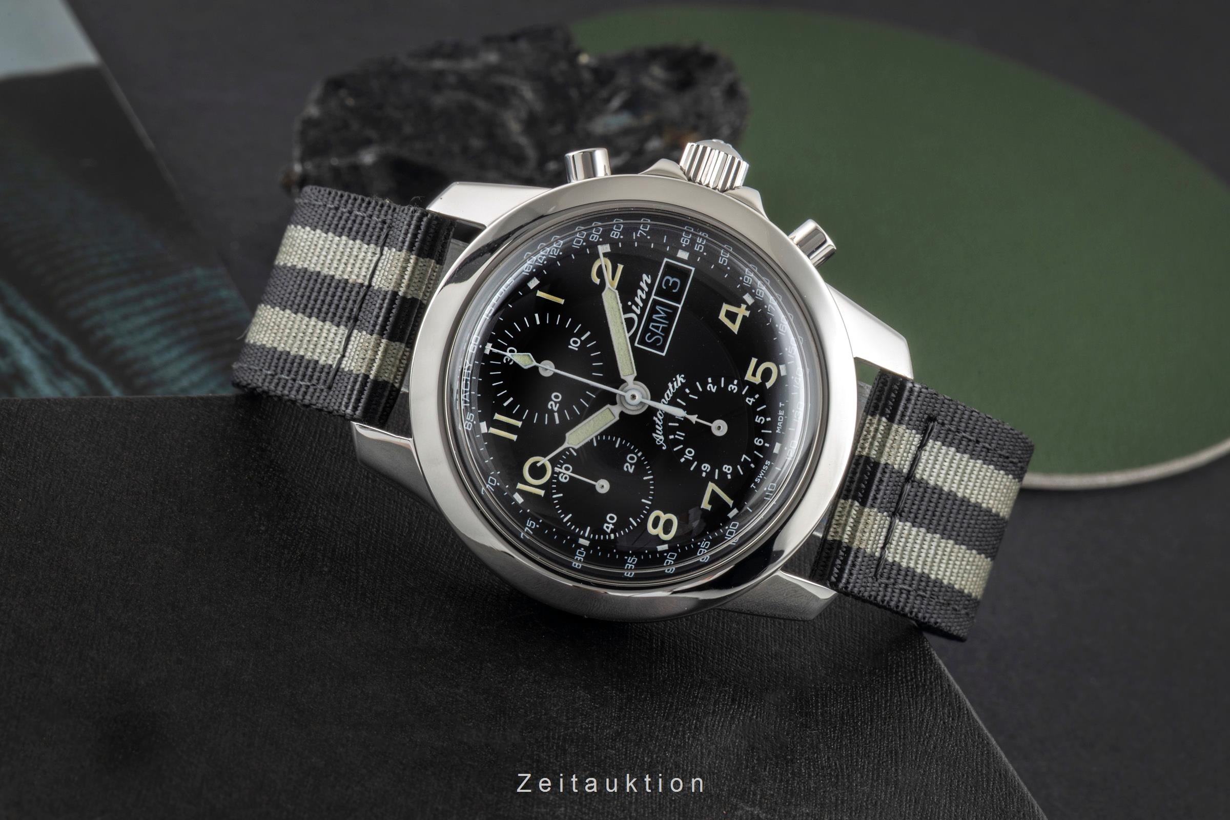 Sinn 103 ST cronógrafo acero automático reloj para caballeros 103.050  [2603233]