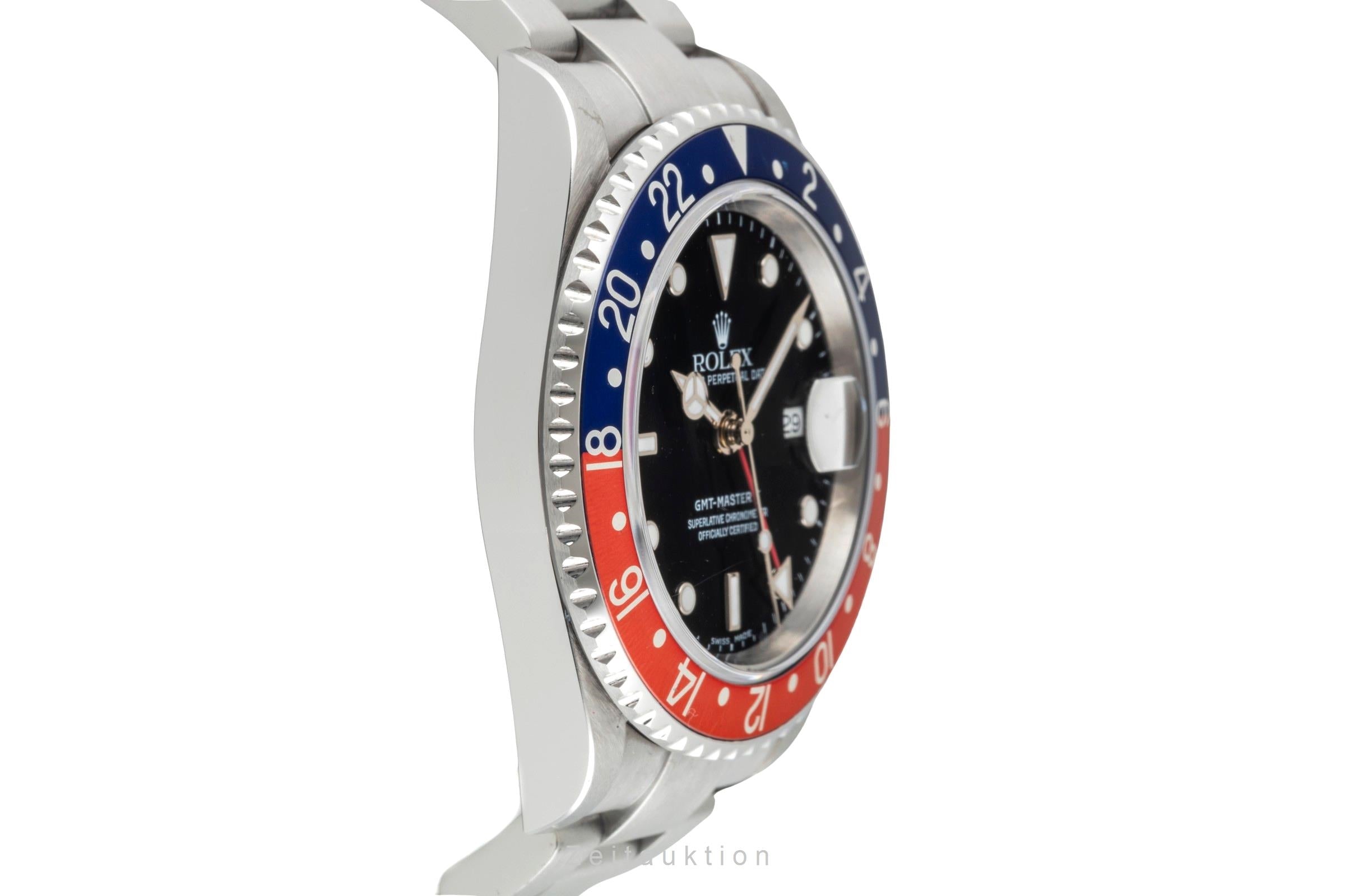 Rolex GMT-Master II acero automático reloj para caballeros 16710  [2603234]