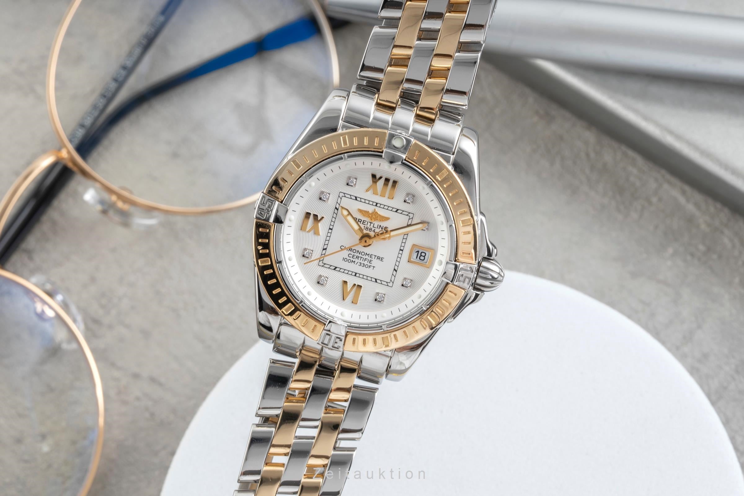 Breitling Cockpit acero / oro cuarzo reloj para damas  D71356  [2603235]