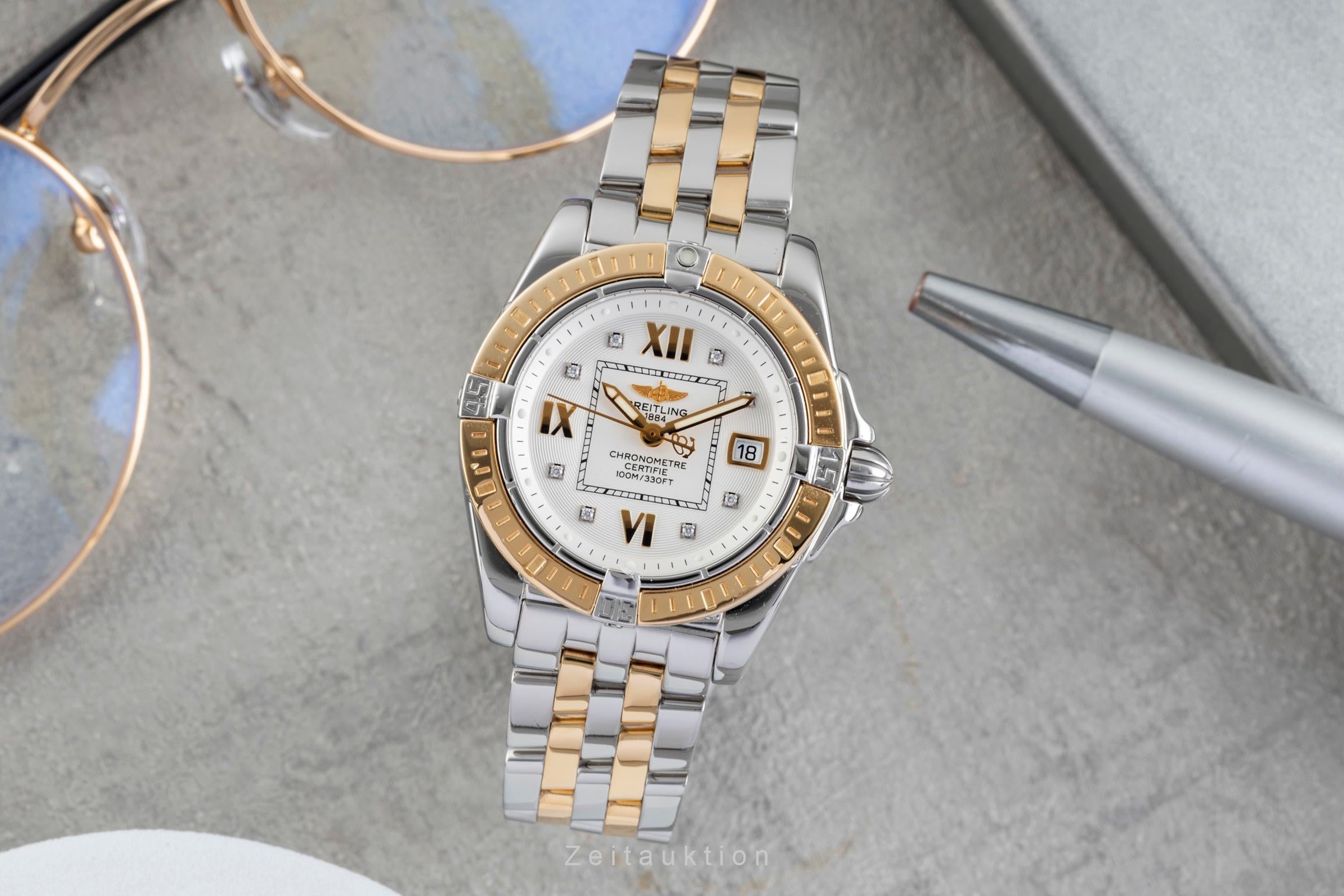 Breitling Cockpit acero / oro cuarzo reloj para damas  D71356  [2603235]