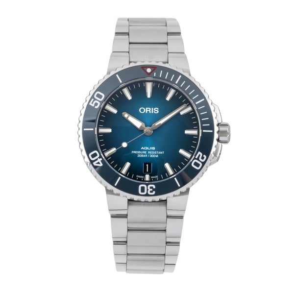 Oris Aquis Date acciaio automatismo orologio da uomo 01 733 7732 4185  [2603237]