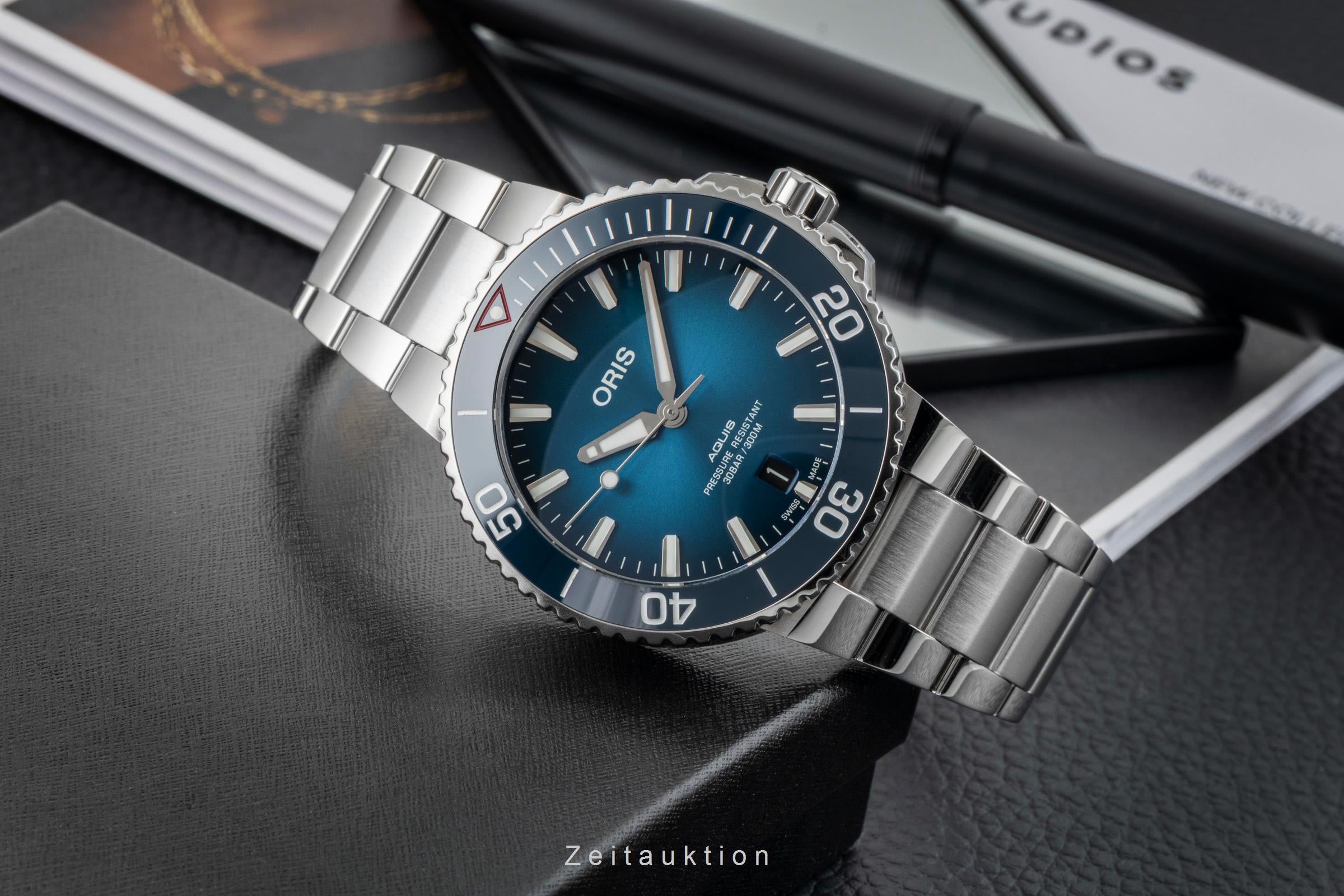 Oris Aquis Date acciaio automatismo orologio da uomo 01 733 7732 4185  [2603237]