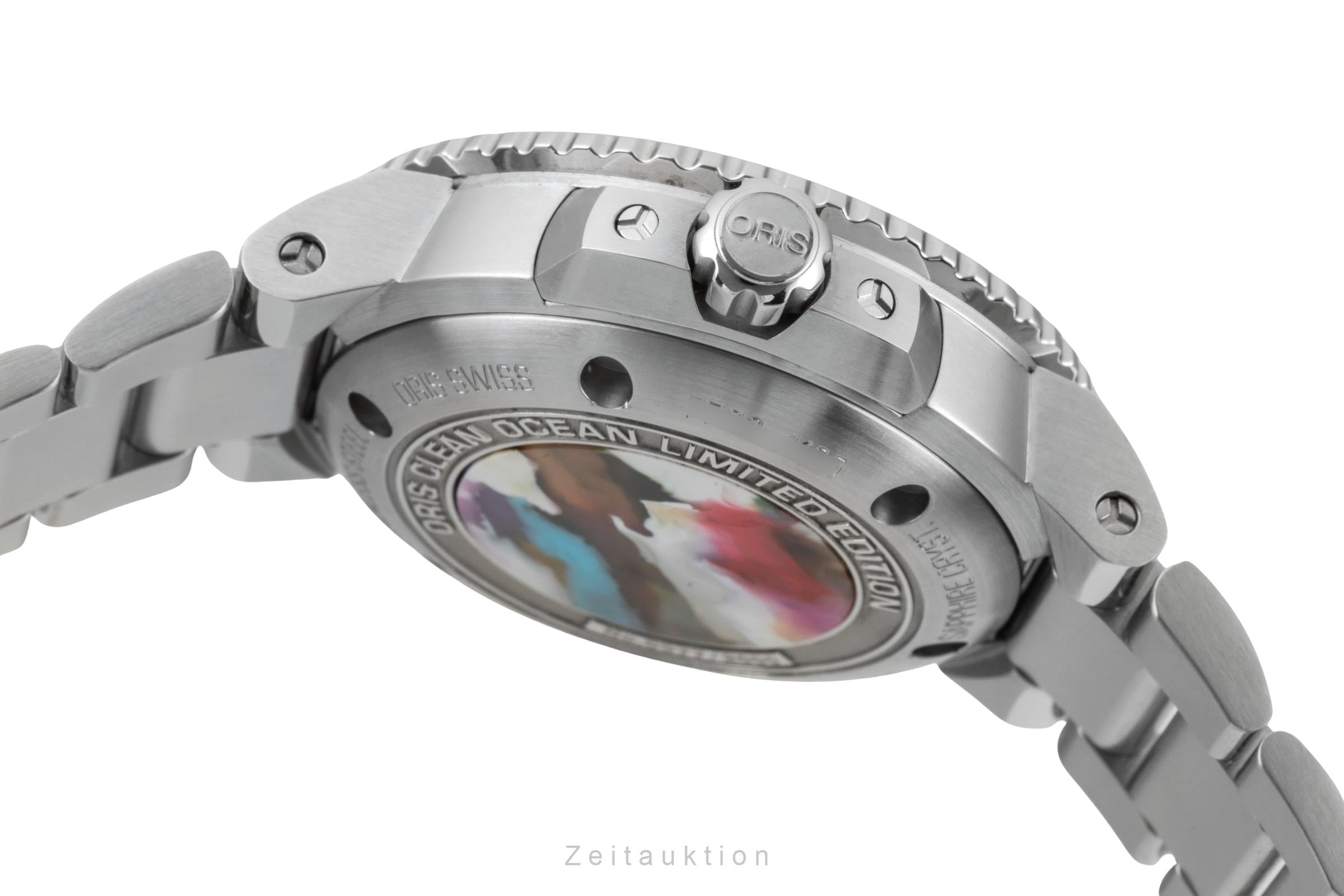 Oris Aquis Date acciaio automatismo orologio da uomo 01 733 7732 4185  [2603237]