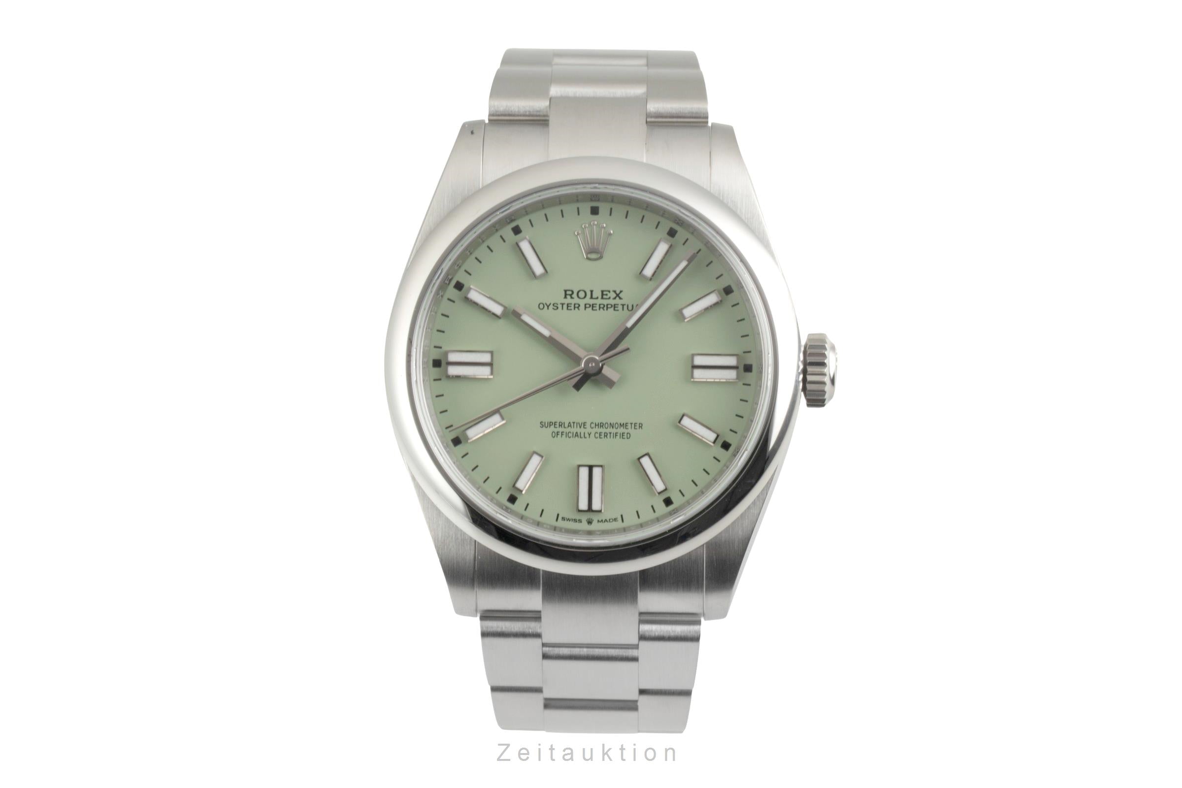 Rolex Oyster Perpetual acciaio automatismo orologio da uomo 134300  [2603238]