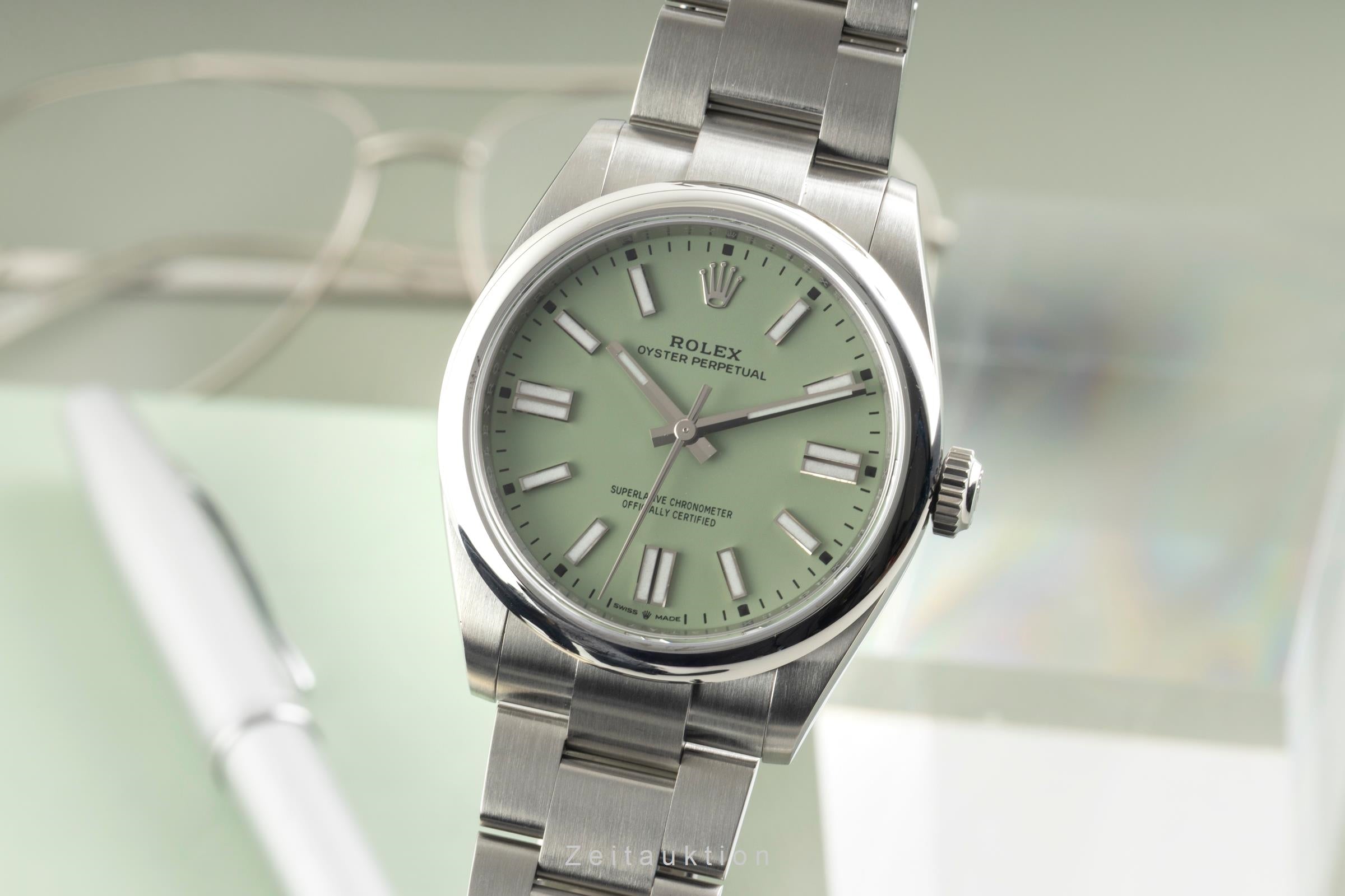 Rolex Oyster Perpetual acciaio automatismo orologio da uomo 134300  [2603238]