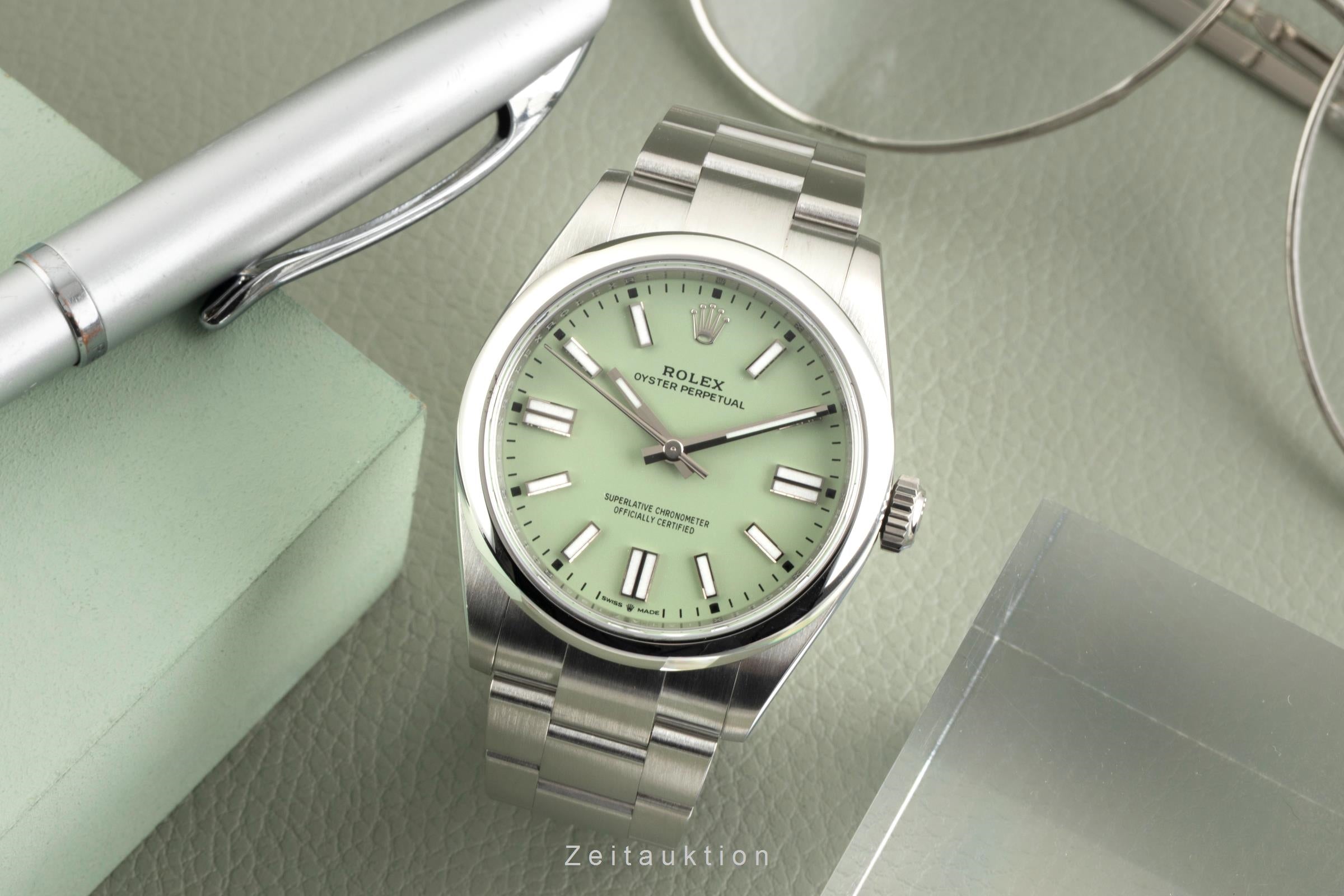Rolex Oyster Perpetual acciaio automatismo orologio da uomo 134300  [2603238]