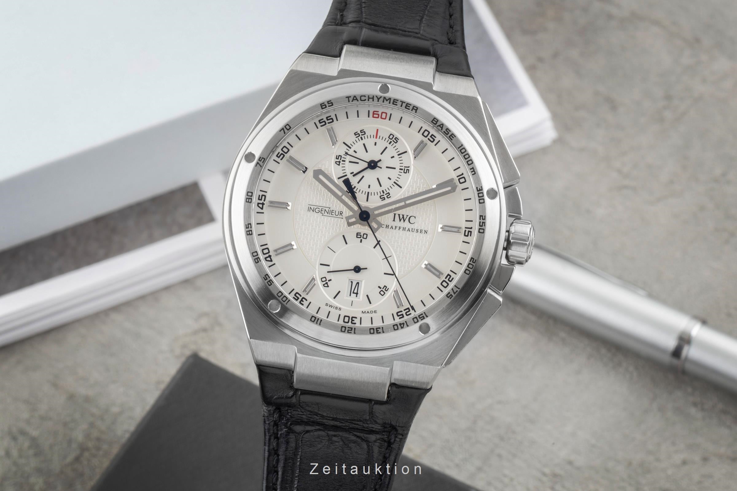 IWC Ingenieur chronograph steel automatic men's watch IW378405  [2603268]