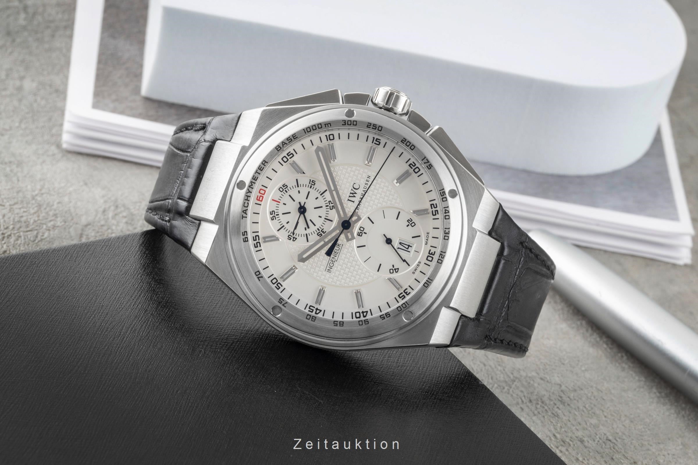 IWC Ingenieur chronograph steel automatic men's watch IW378405  [2603268]