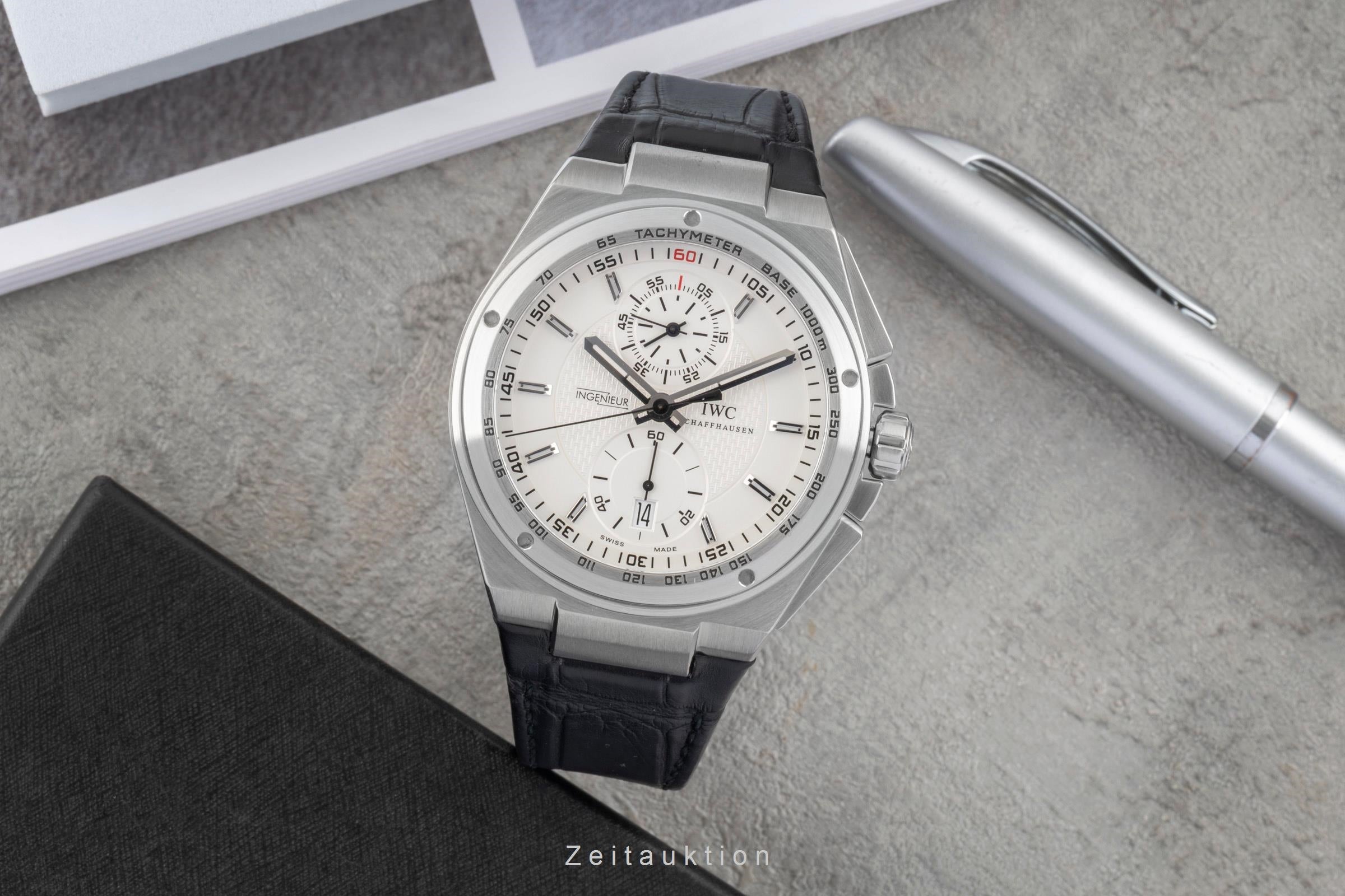 IWC Ingenieur chronograph steel automatic men's watch IW378405  [2603268]