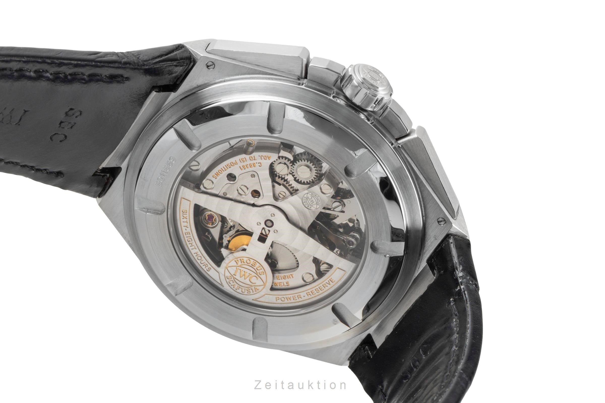 IWC Ingenieur chronograph steel automatic men's watch IW378405  [2603268]