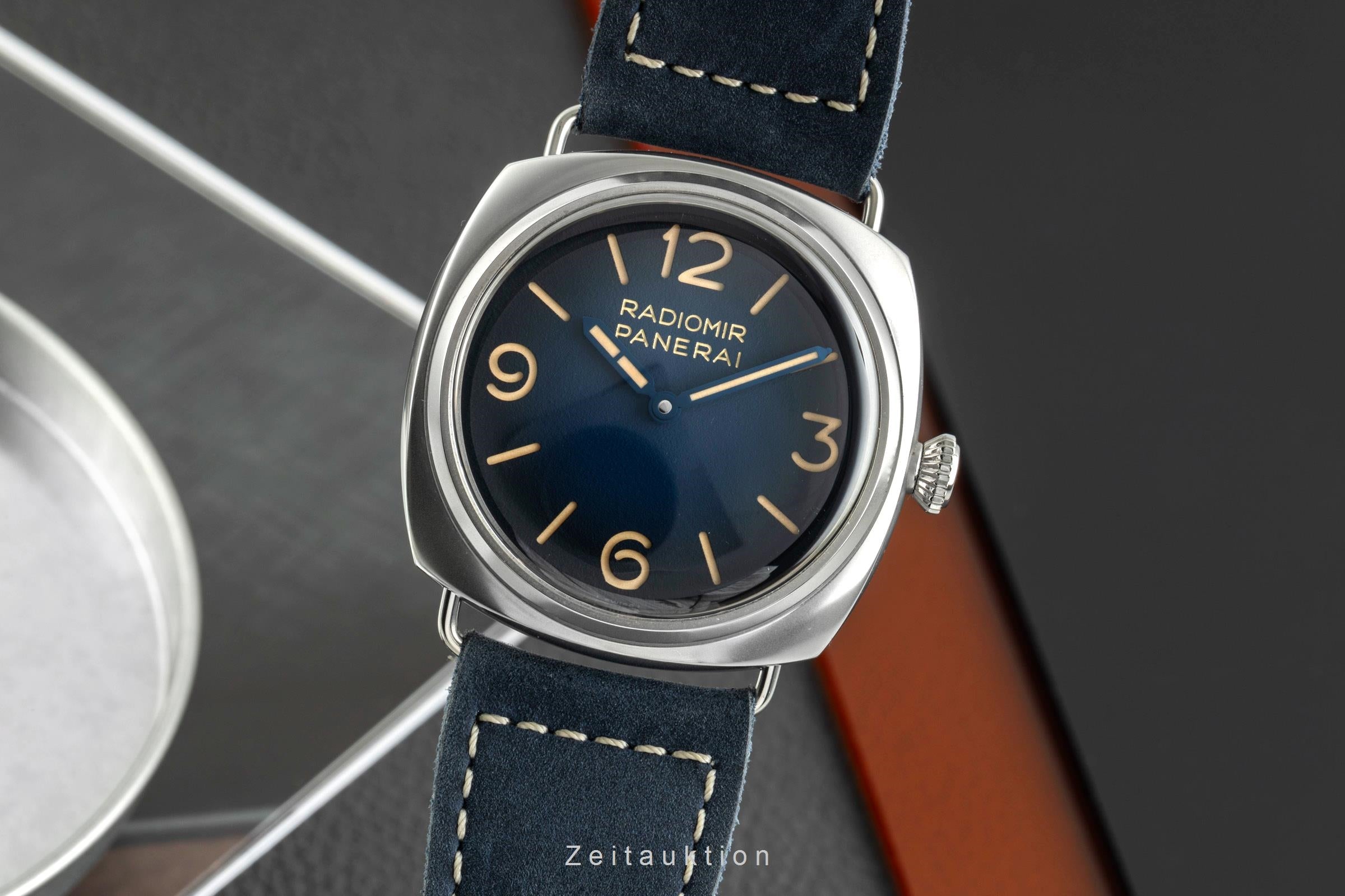Panerai Radiomir acciaio carica manuale orologio da uomo PAM01335 LP: 7400EUR  [2603269]