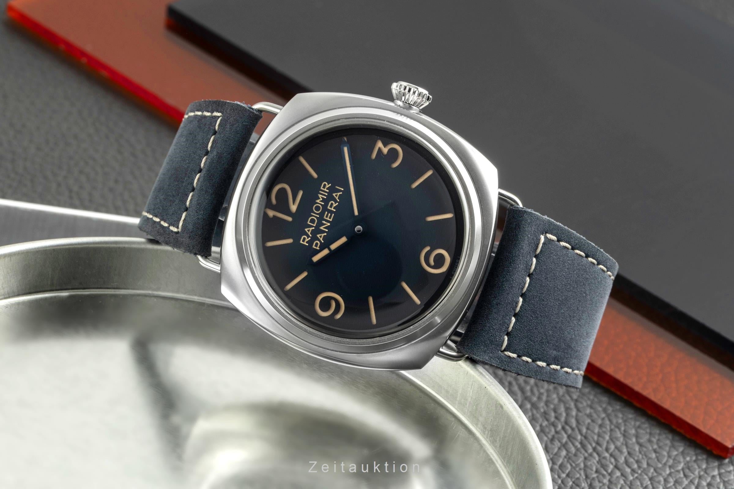 Panerai Radiomir acero cuerda manual reloj para caballeros PAM01335 LP: 7400EUR  [2603269]