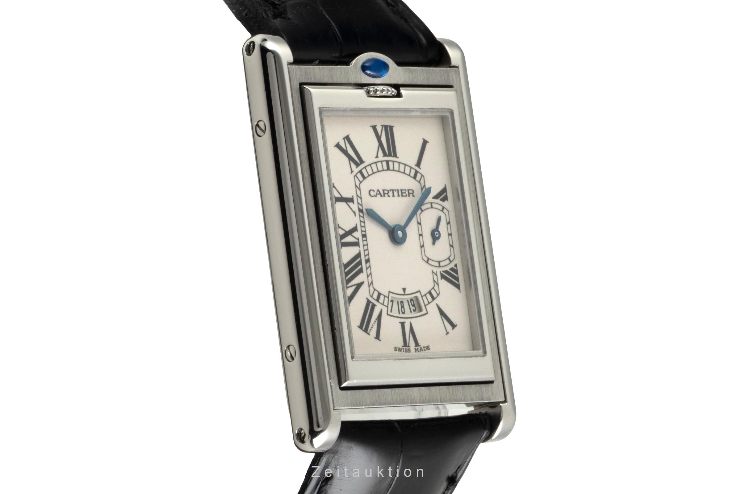 Cartier Tank steel quartz Kal. 012N Ref. W1016055 | 2603270