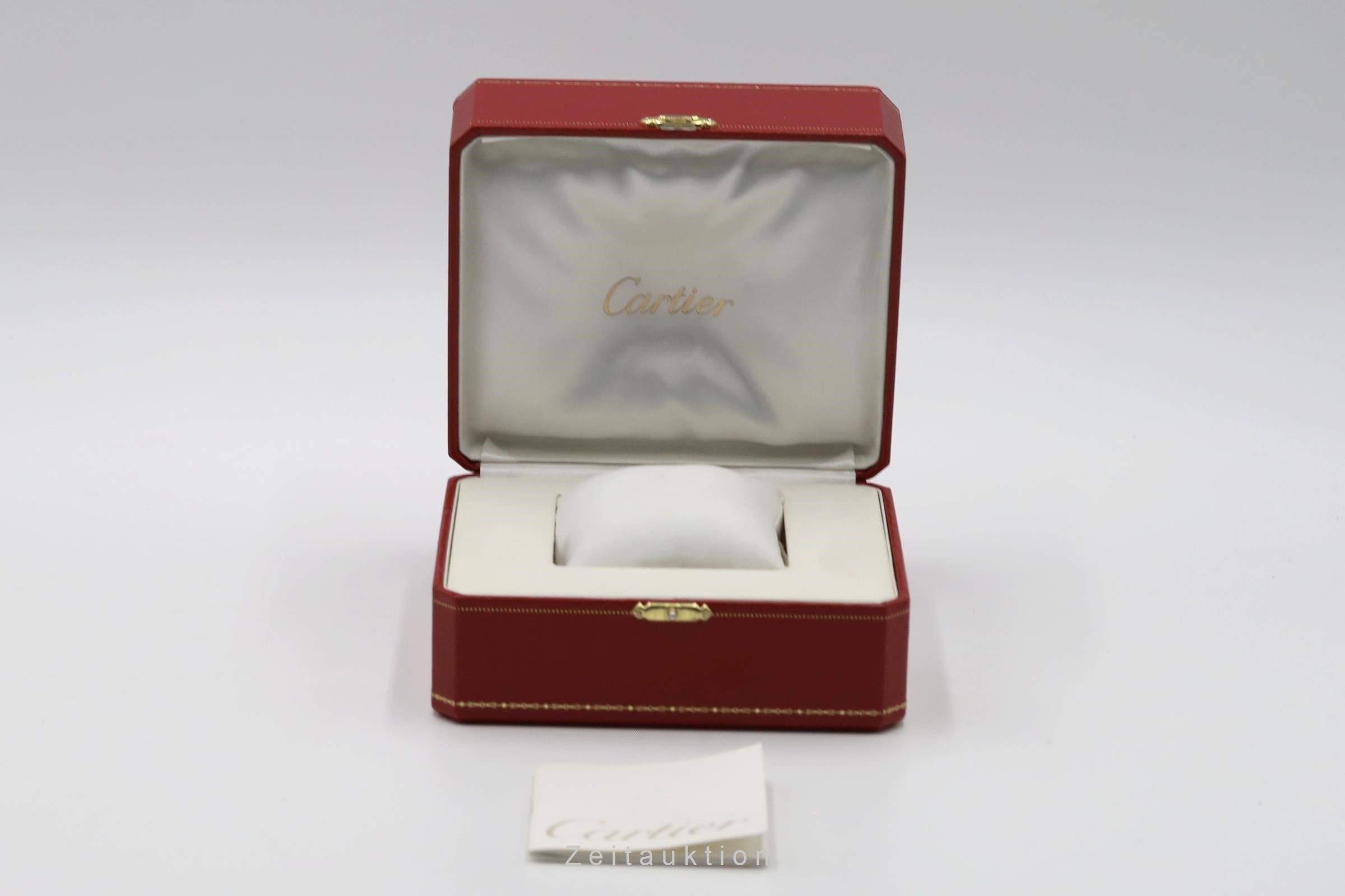 Cartier Tank steel quartz men's watch W1016055  [2603270]