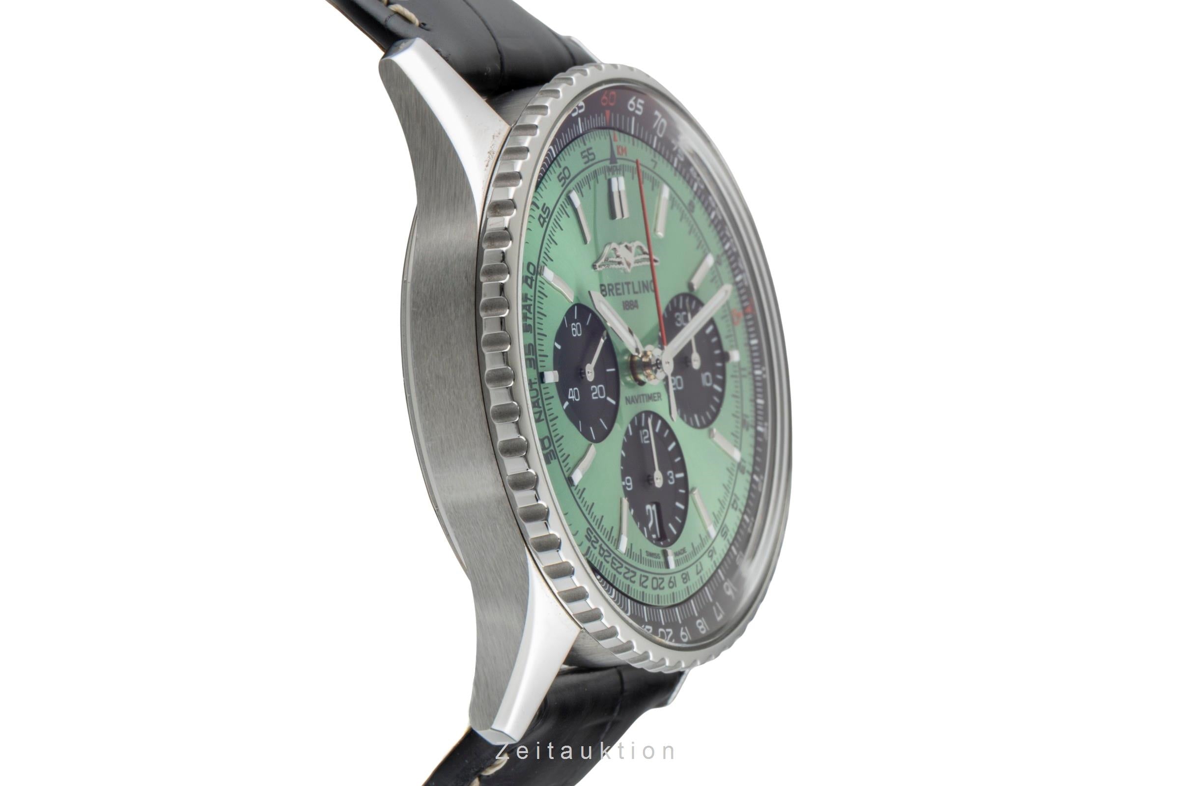 Breitling Navitimer B01 Chronograph 43 Green Stahl Automatik Ref. AB0138241L1P1 [2603296]