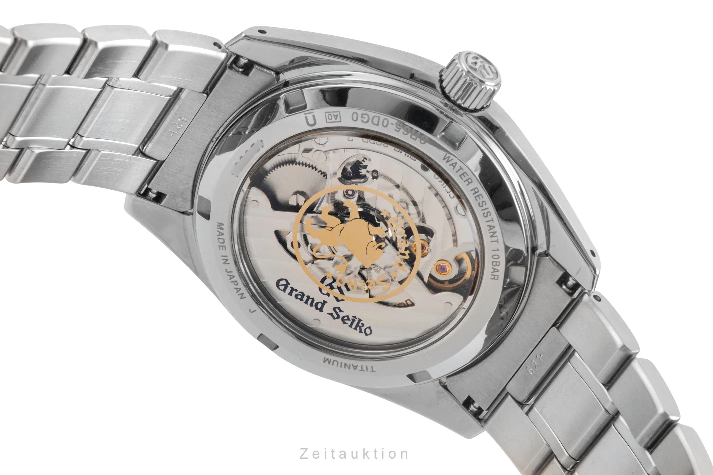 Grand Seiko Heritage Collection titanium automatic unisex SBGA413G LP: 7500EUR  [2603297]